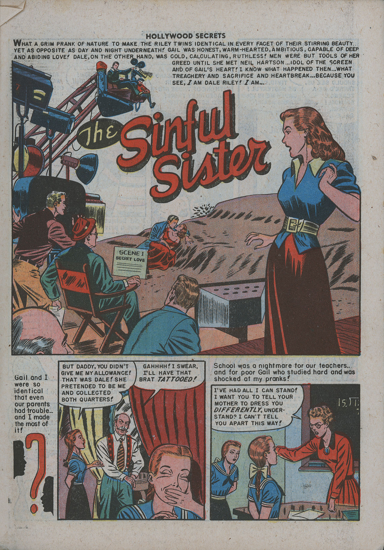 Read online Hollywood Secrets comic -  Issue #3 - 3