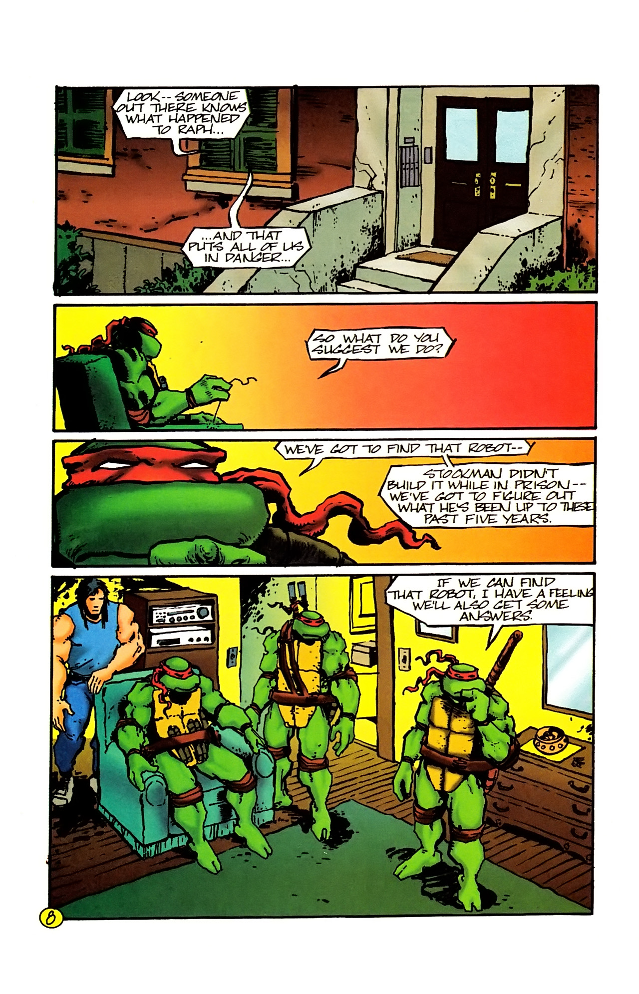 Read online Teenage Mutant Ninja Turtles (1993) comic -  Issue #9 - 10
