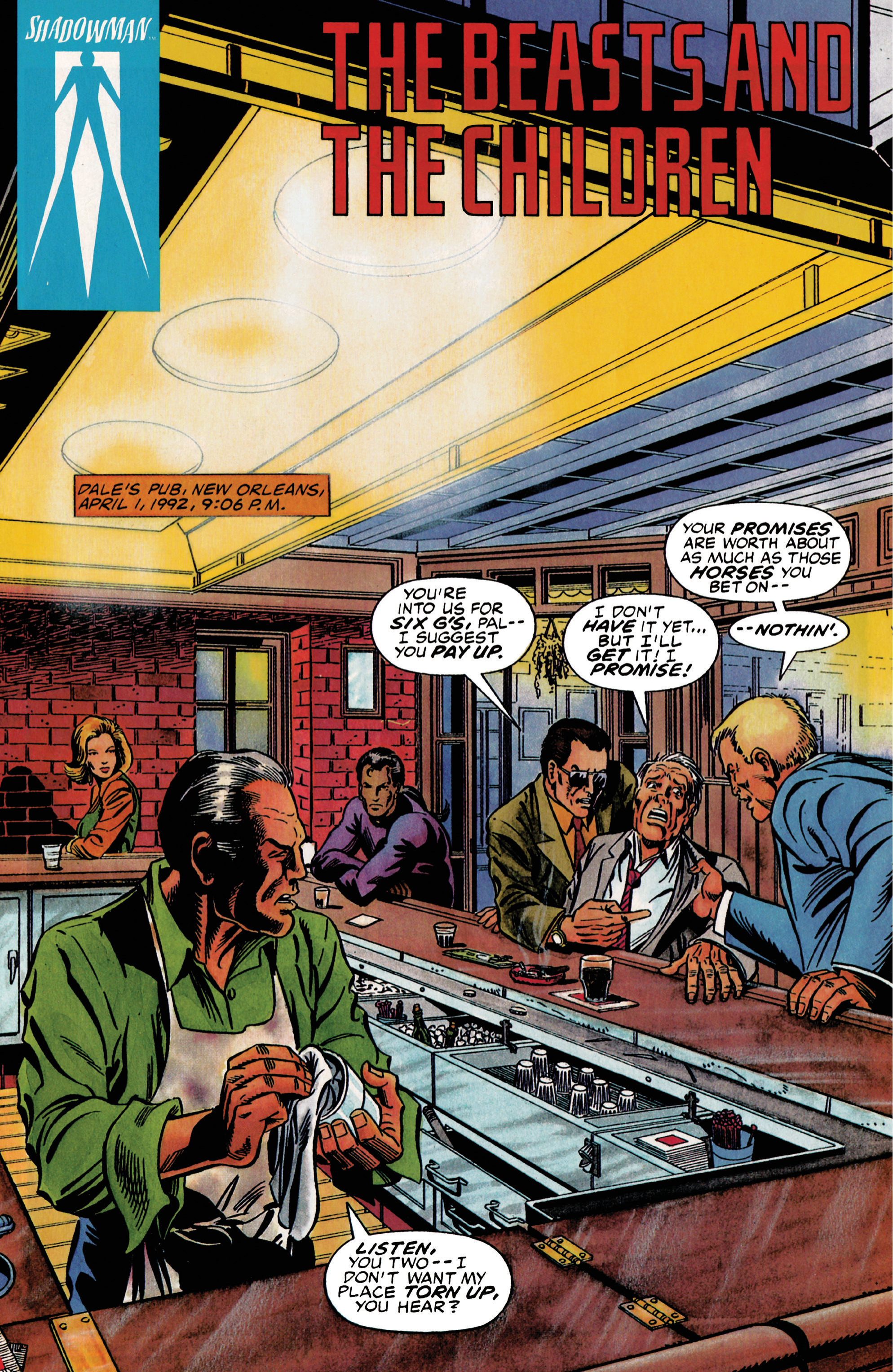 Read online Valiant Masters Shadowman comic -  Issue # TPB (Part 1) - 56