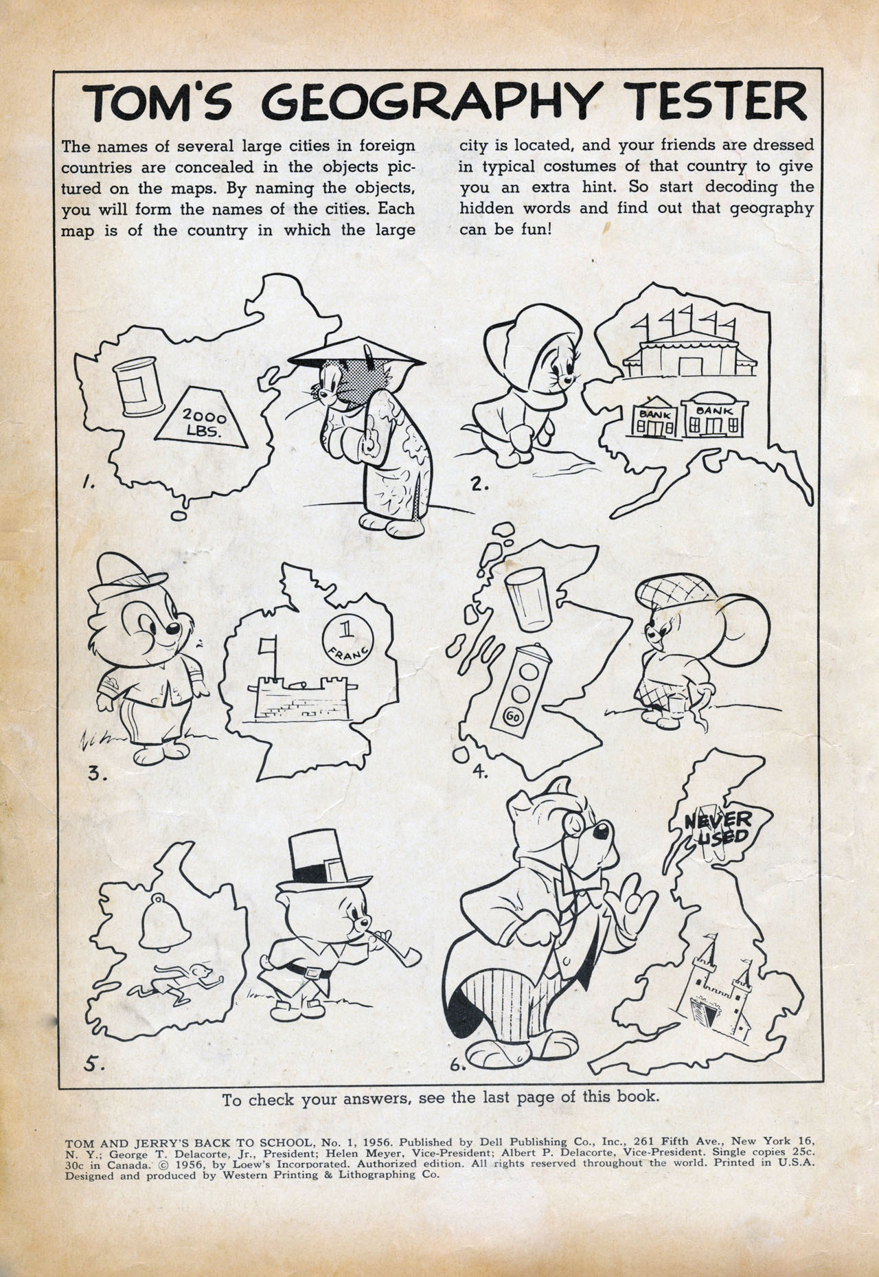 Read online Tom & Jerry's Back to School comic -  Issue # TPB - 2