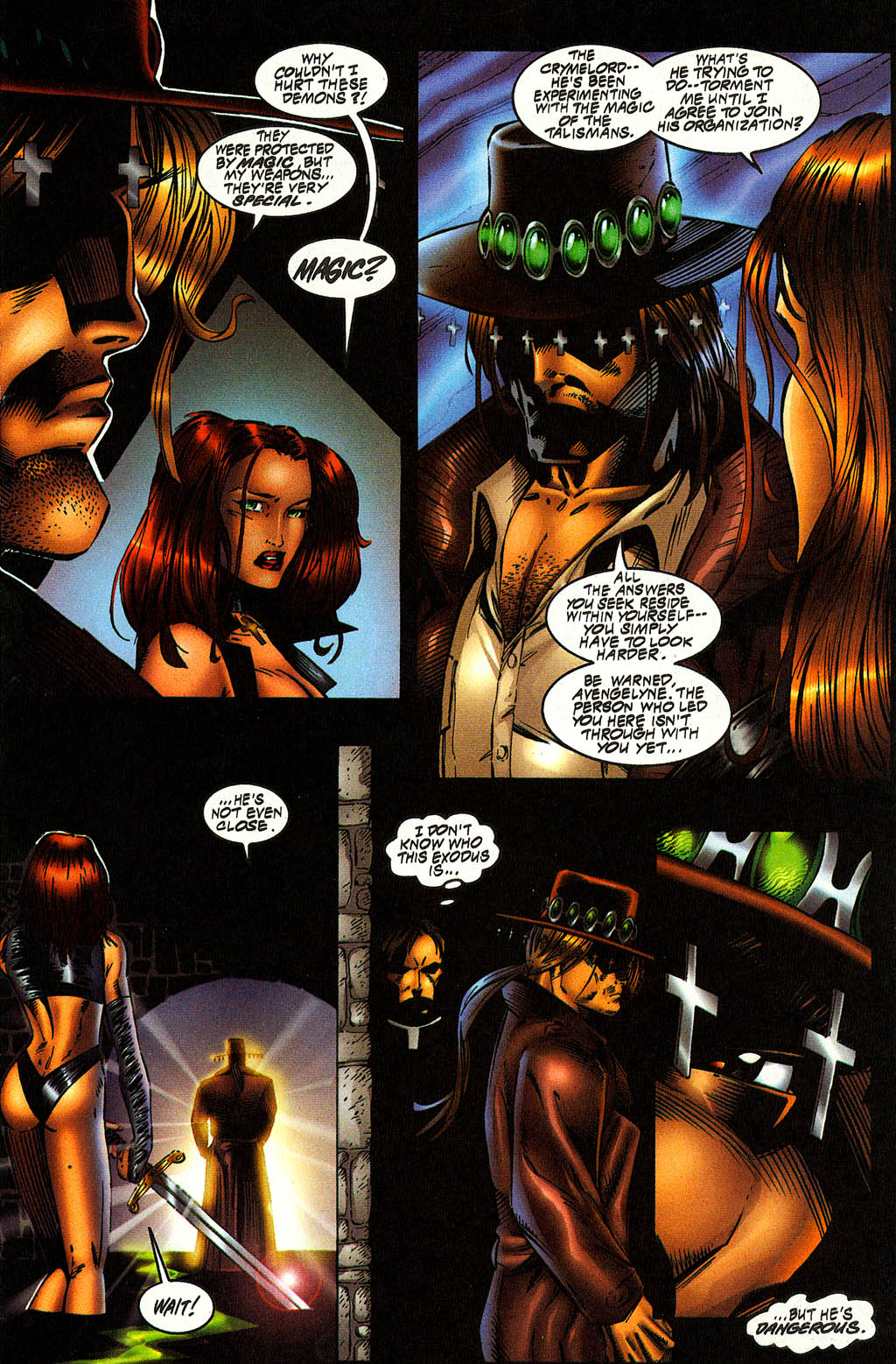 Read online Avengelyne (1996) comic -  Issue #10 - 16