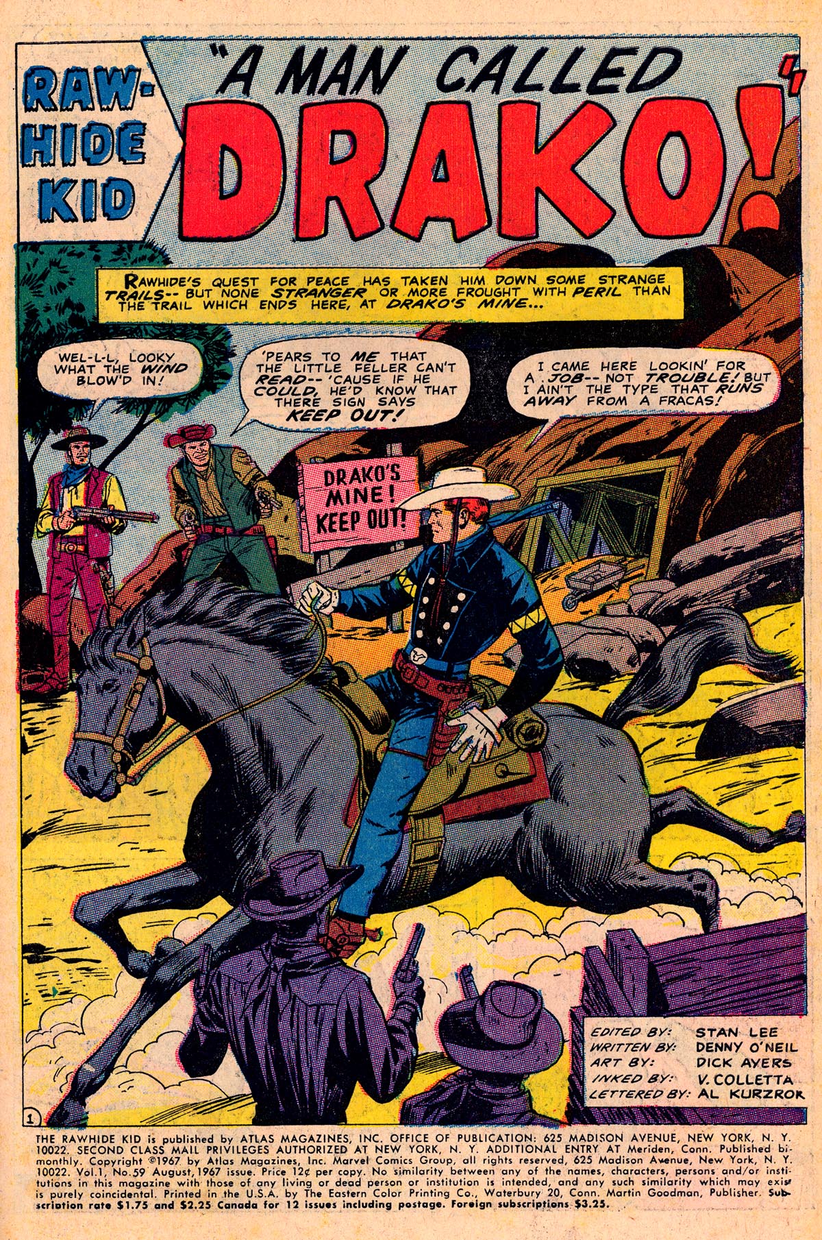 Read online The Rawhide Kid comic -  Issue #59 - 3