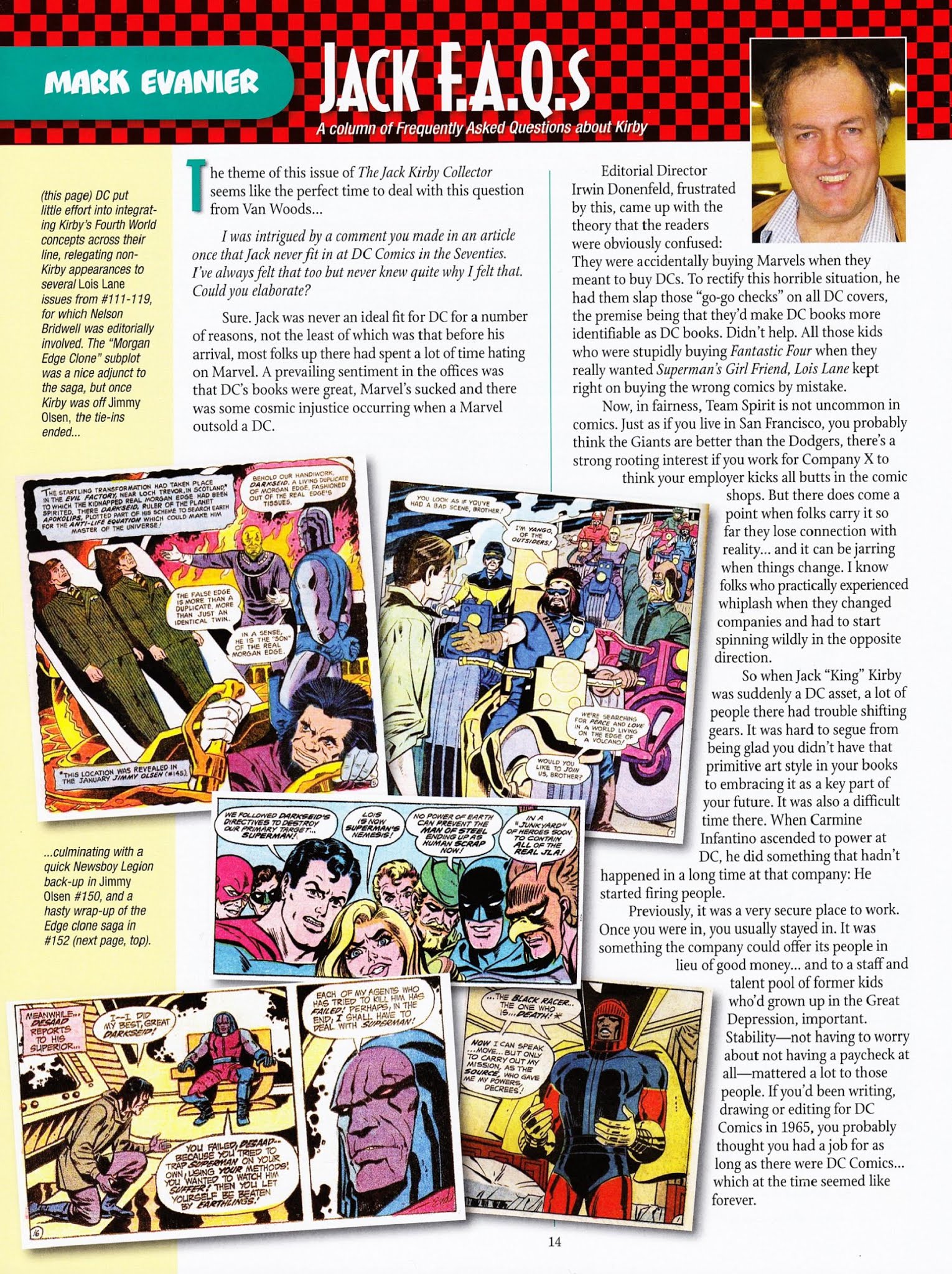 Read online The Jack Kirby Collector comic -  Issue #62 - 16