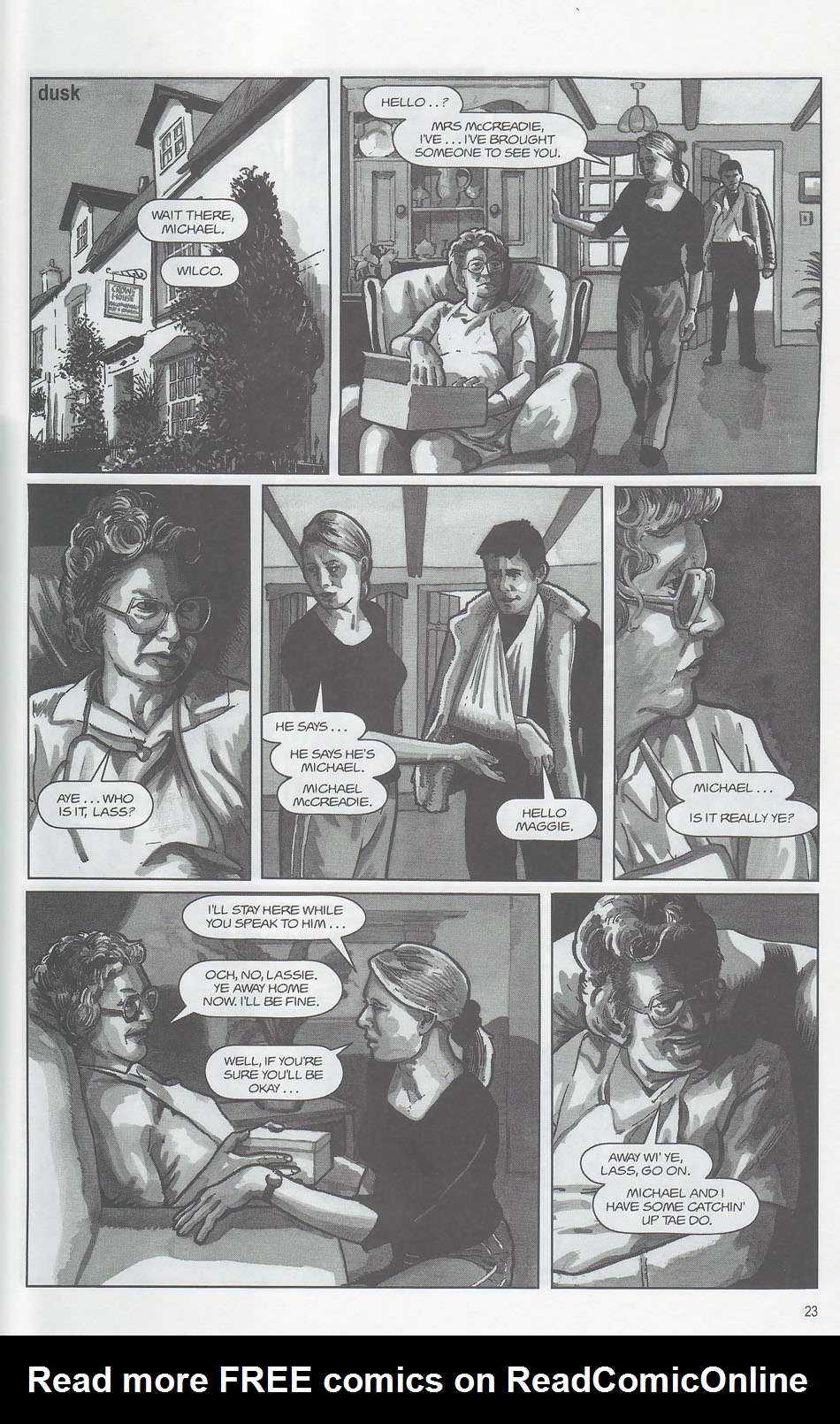 Read online Strangehaven comic -  Issue #16 - 23