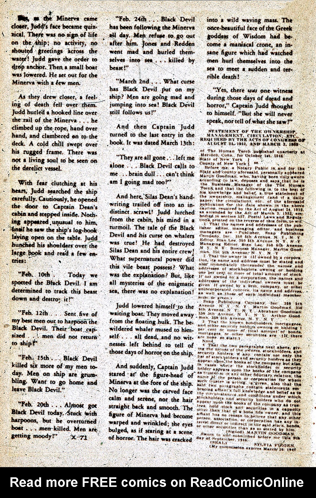 Read online The Human Torch (1940) comic -  Issue #25 - 28