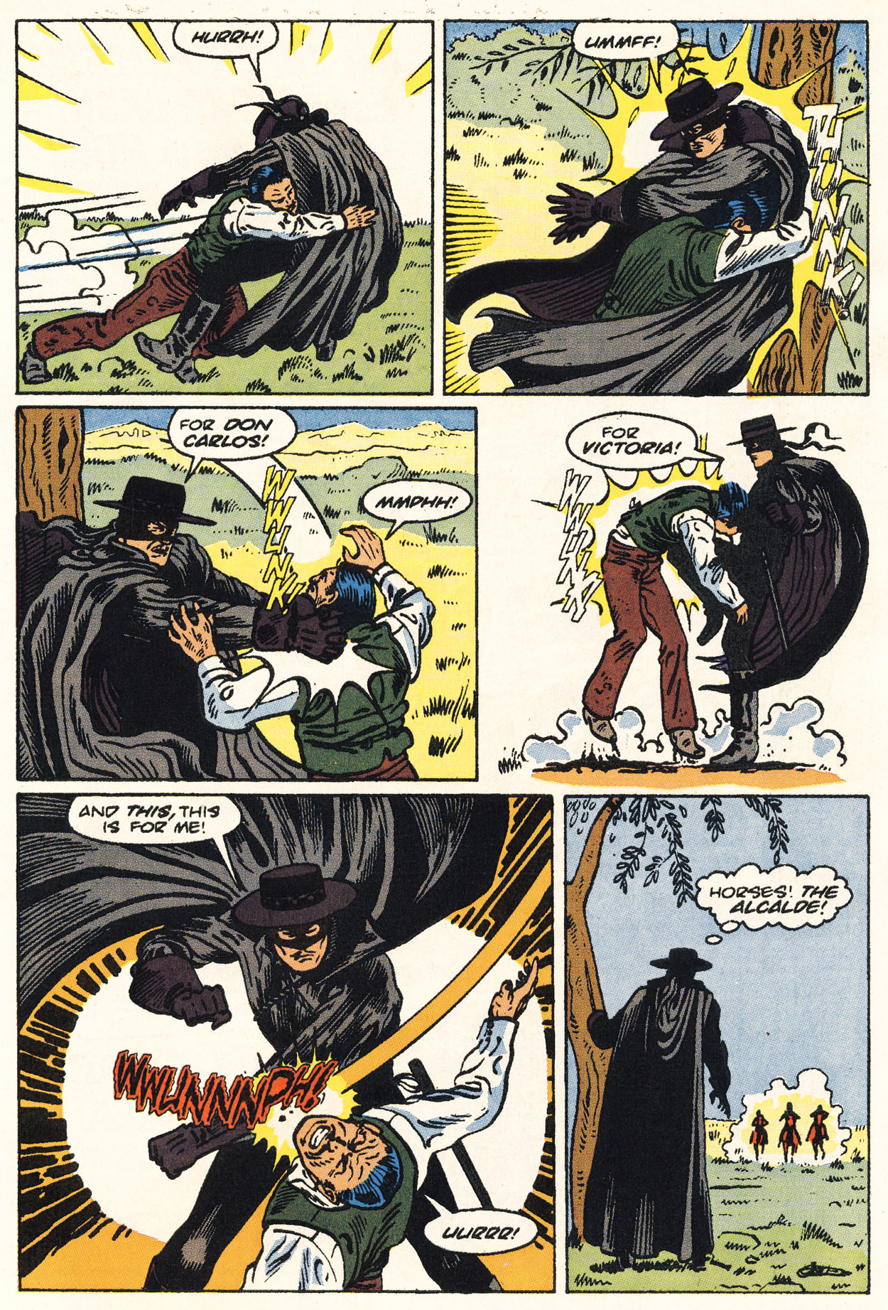 Read online Zorro (1990) comic -  Issue #10 - 29