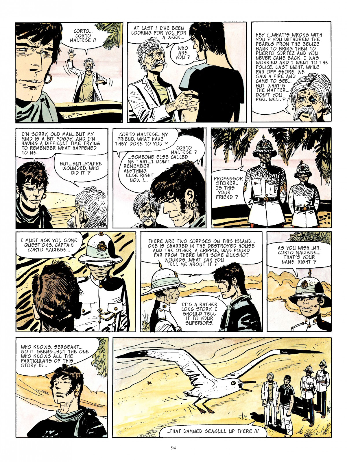 Read online Corto Maltese comic -  Issue # TPB 4 - 83