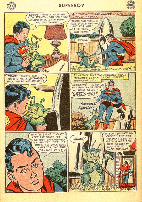 Read online Superboy (1949) comic -  Issue #33 - 21