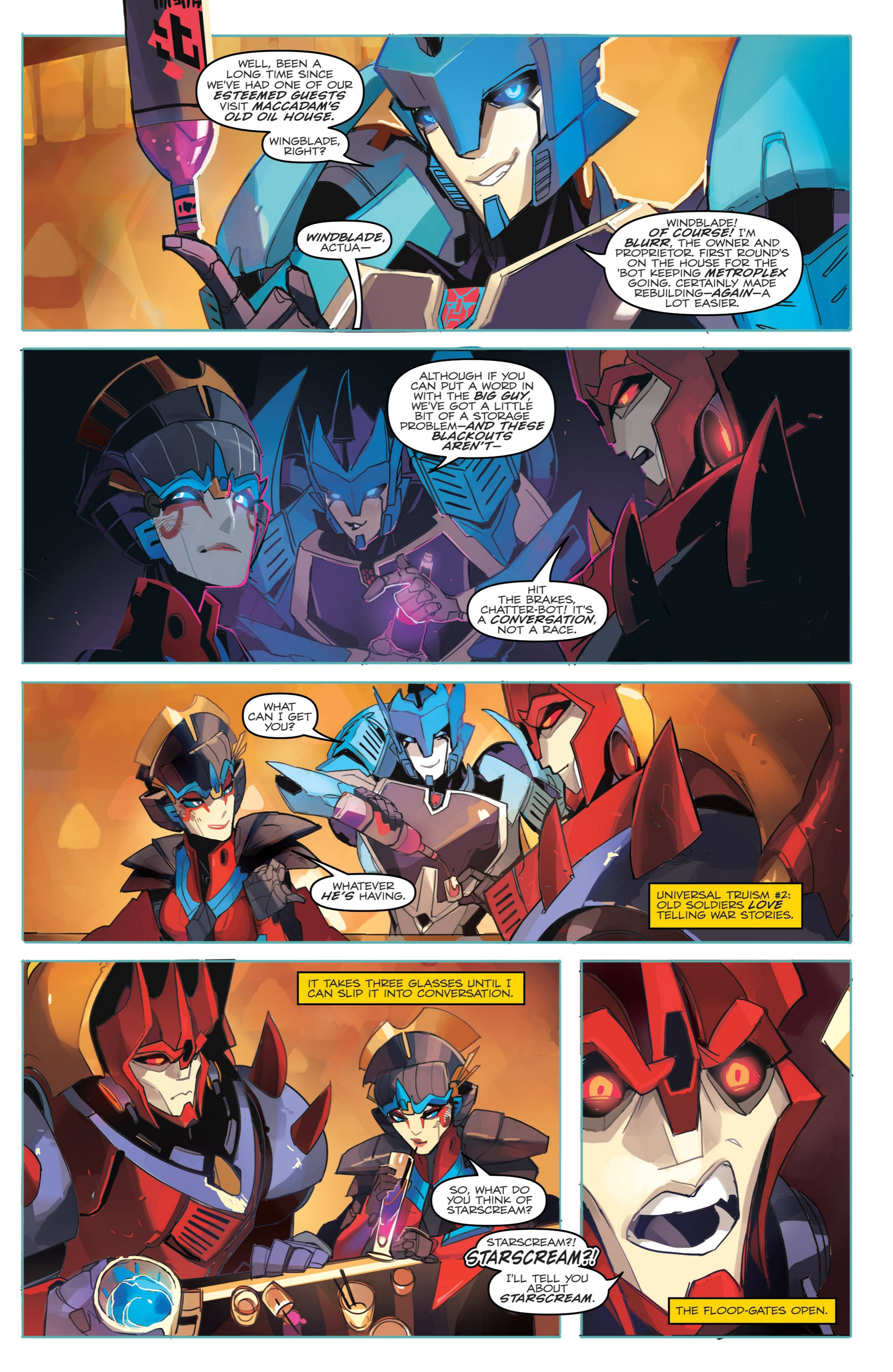 Read online The Transformers: Windblade (2014) comic -  Issue #1 - 17