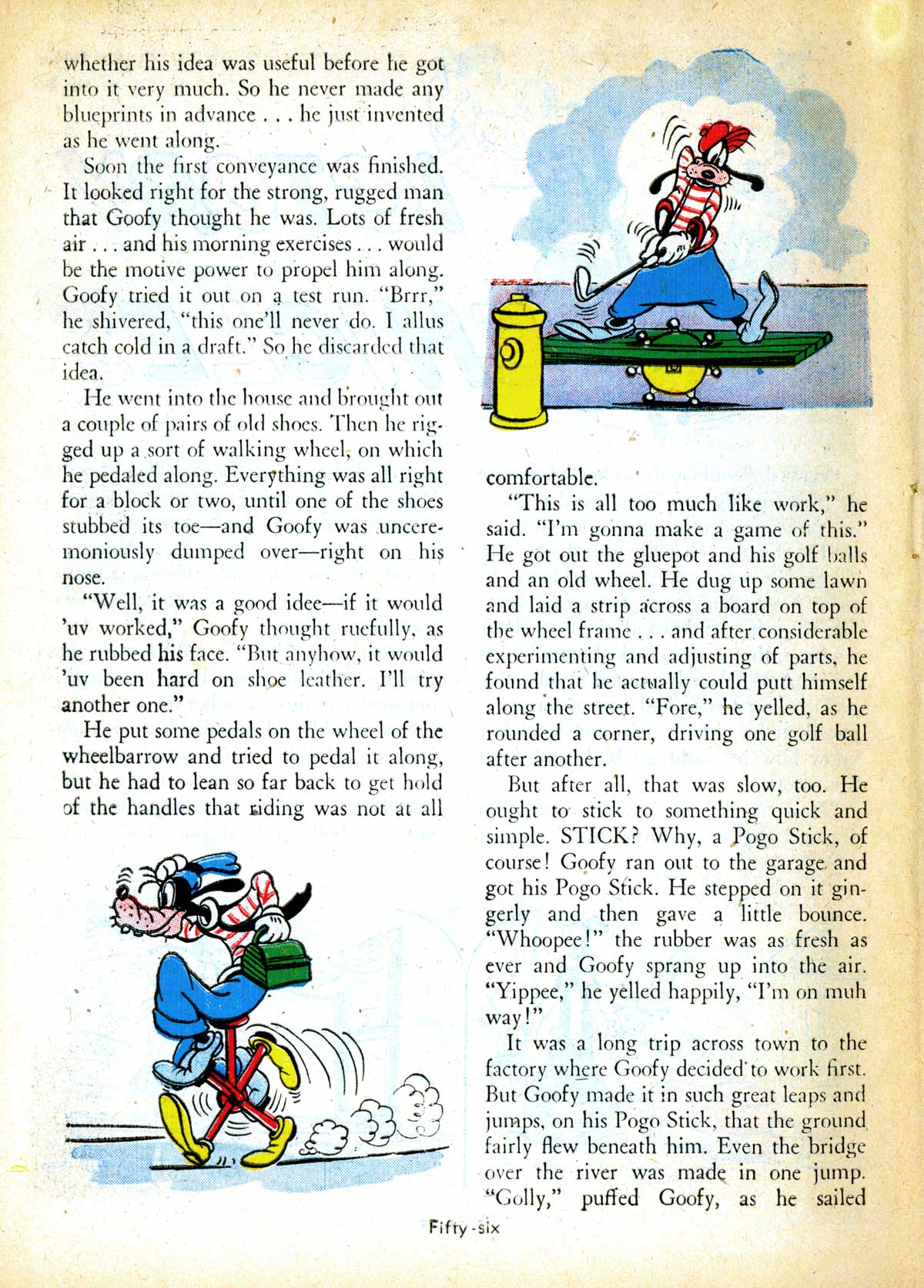 Read online Walt Disney's Comics and Stories comic -  Issue #31 - 61