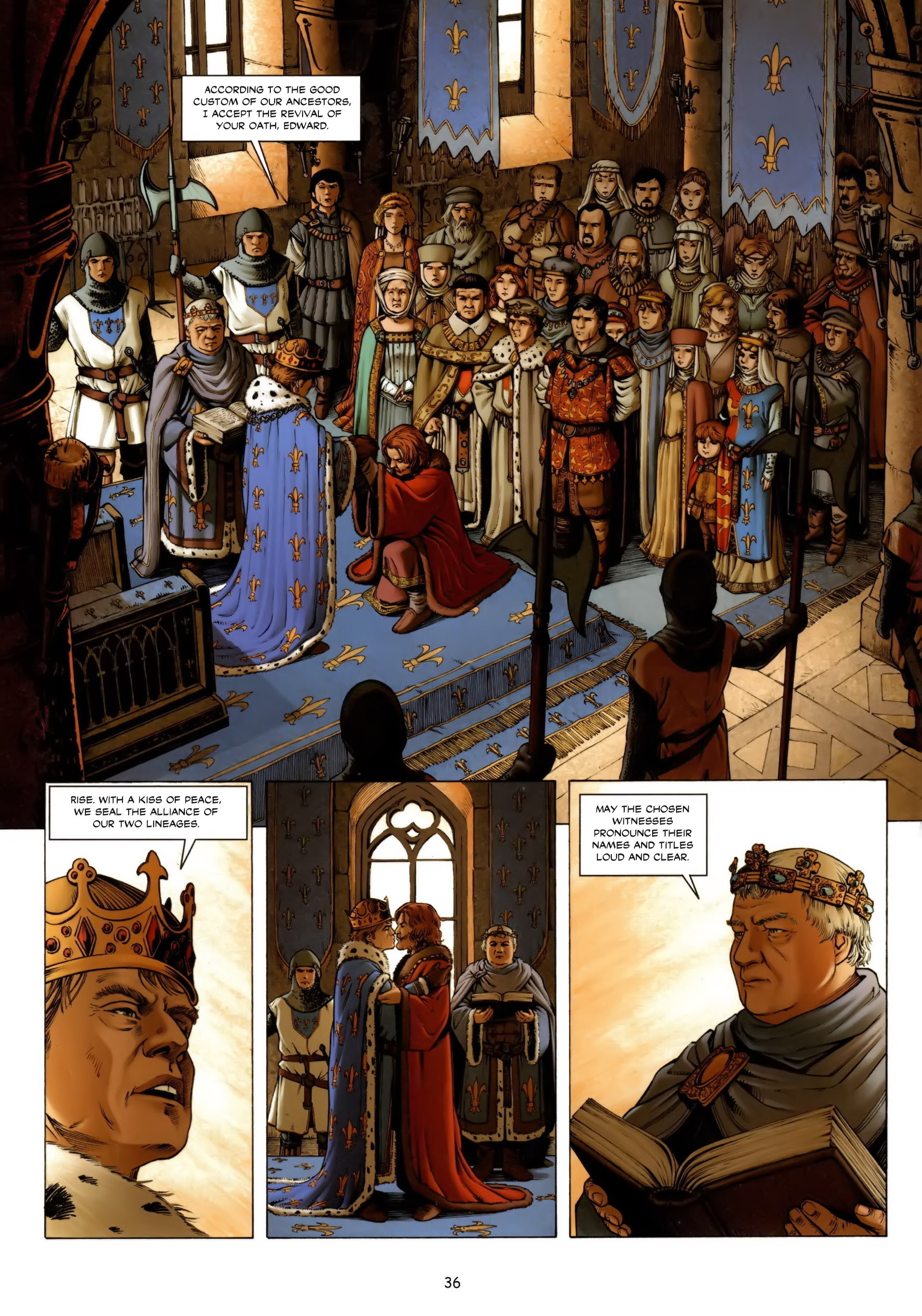 Read online Isabella: She-Wolf of France comic -  Issue #1 - 37