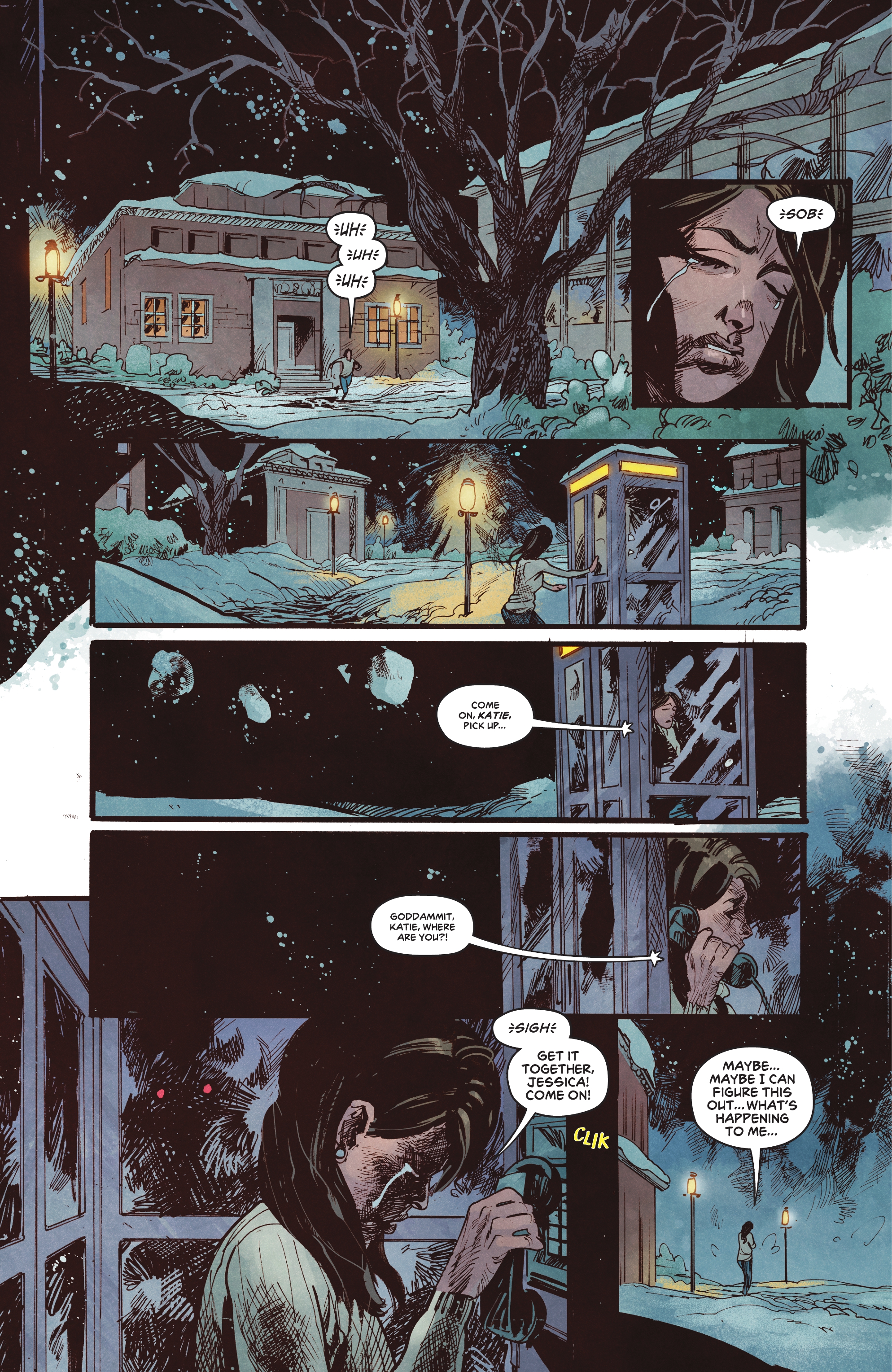 Read online DC Horror Presents: The Conjuring: The Lover comic -  Issue #3 - 7