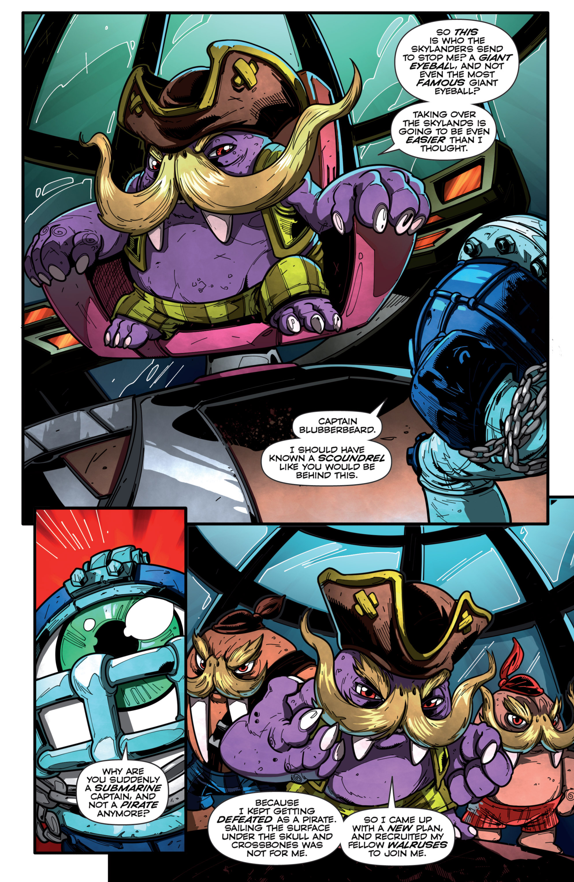 Read online Skylanders Superchargers comic -  Issue #5 - 16