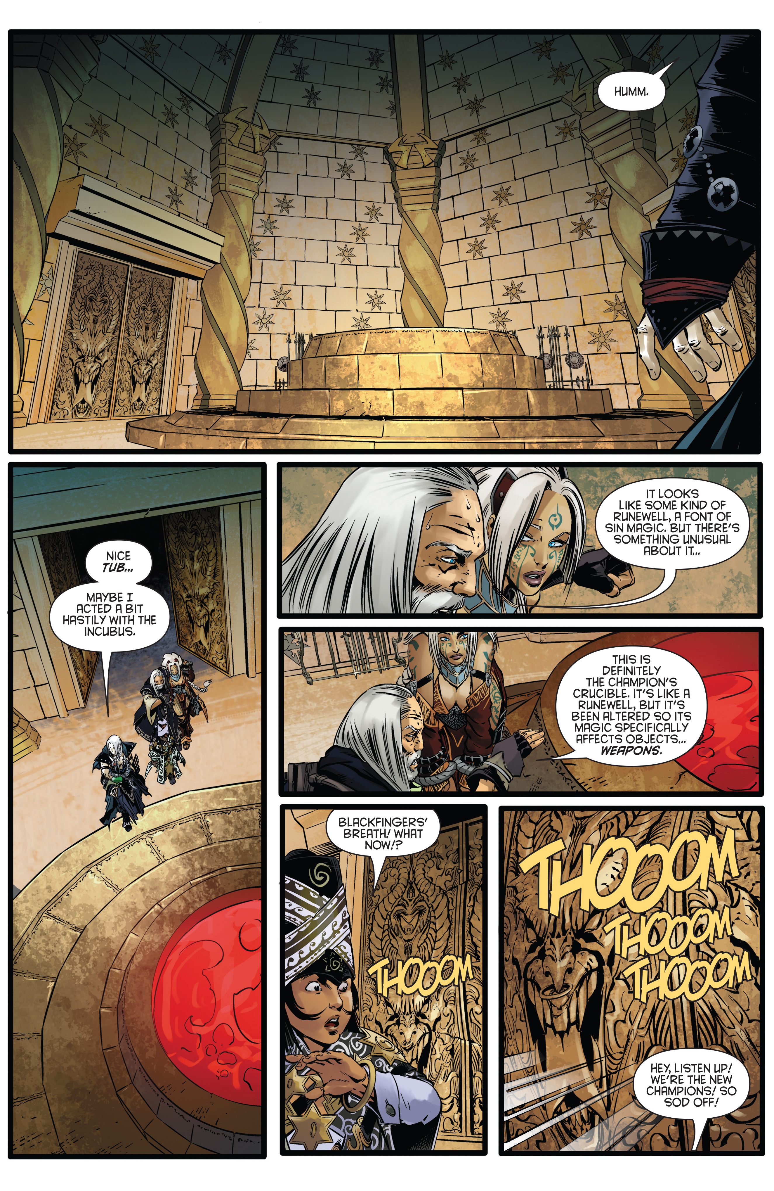 Read online Pathfinder: Hollow Mountain comic -  Issue #5 - 23