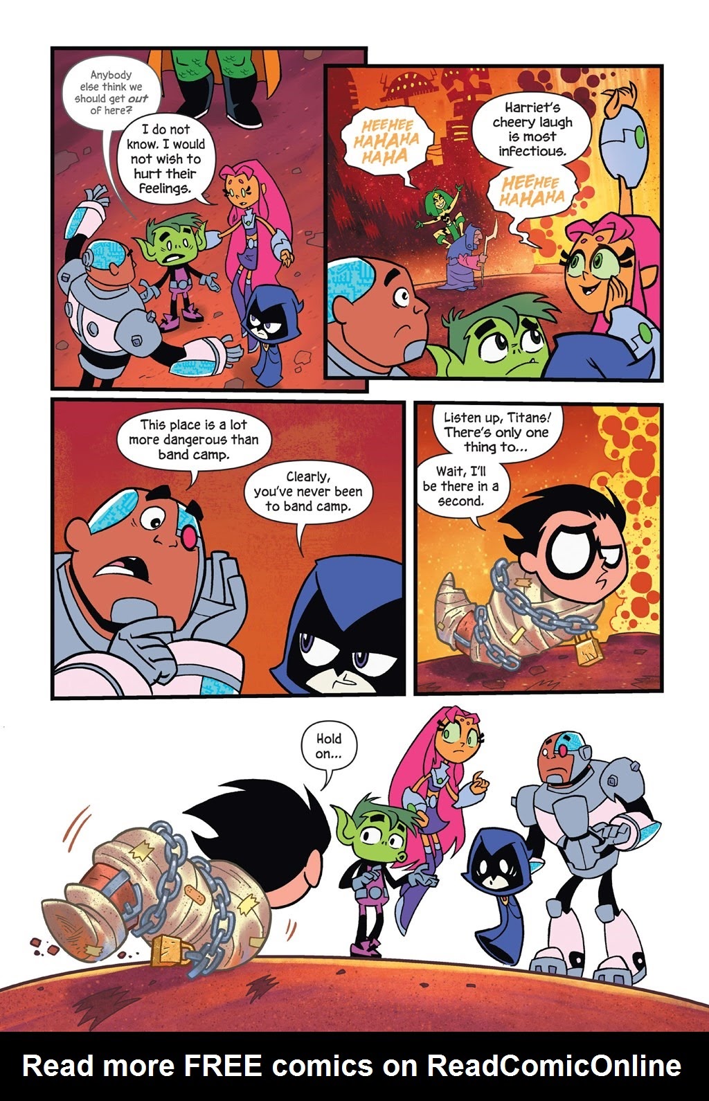 Read online Teen Titans Go! To Camp comic -  Issue # _TPB - 35