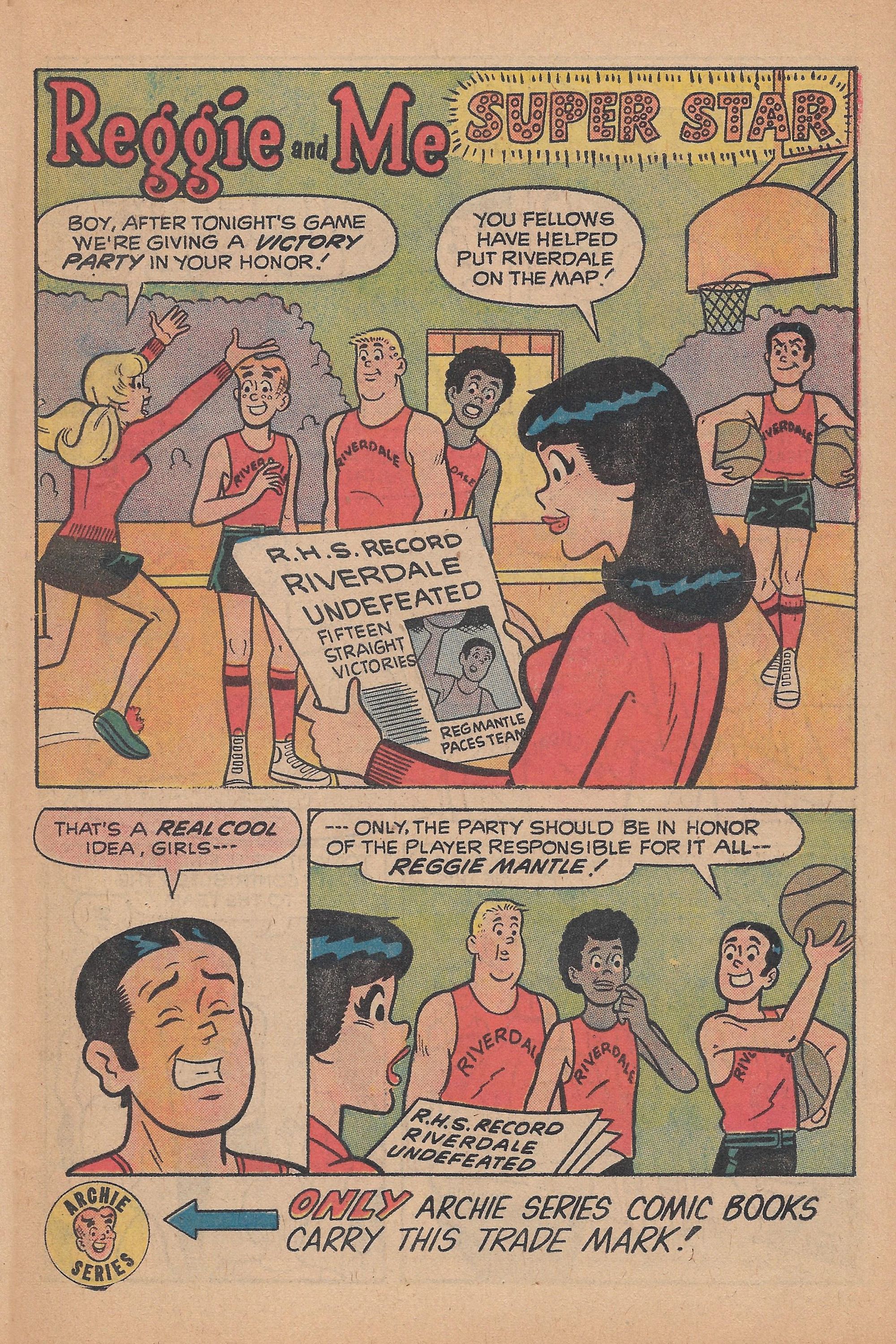 Read online Reggie and Me (1966) comic -  Issue #63 - 35