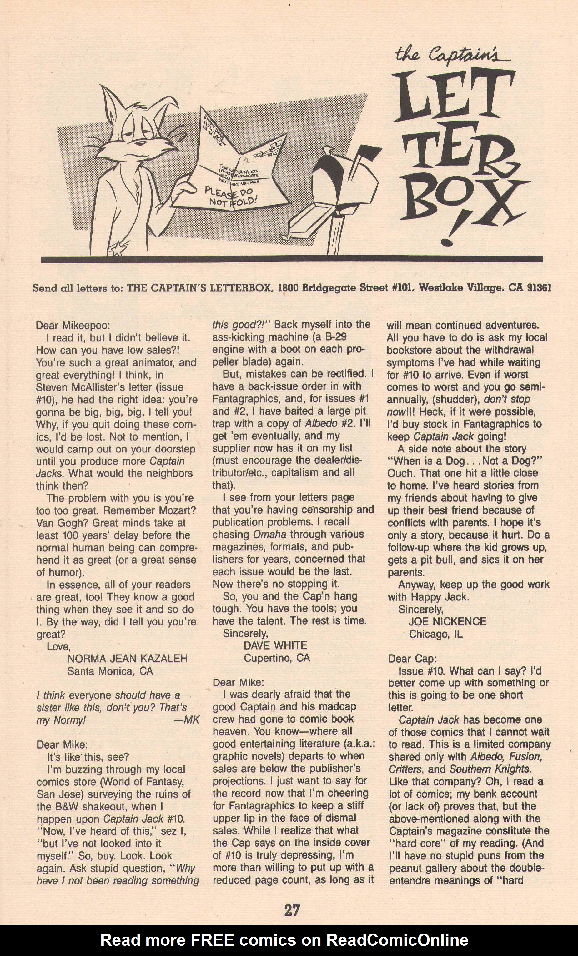 Read online Adventures of Captain Jack comic -  Issue #11 - 29