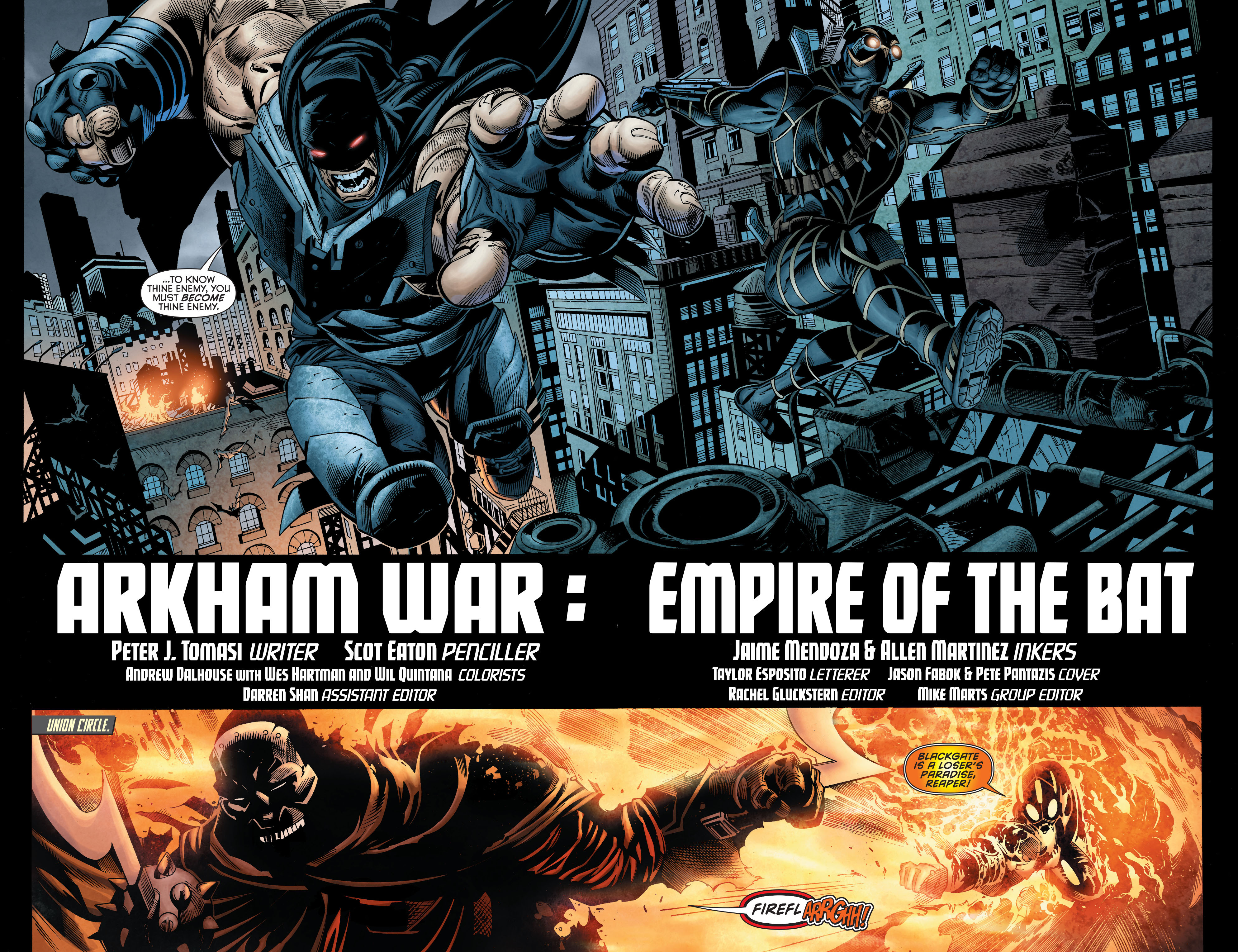 Read online Forever Evil: Arkham War comic -  Issue #4 - 5