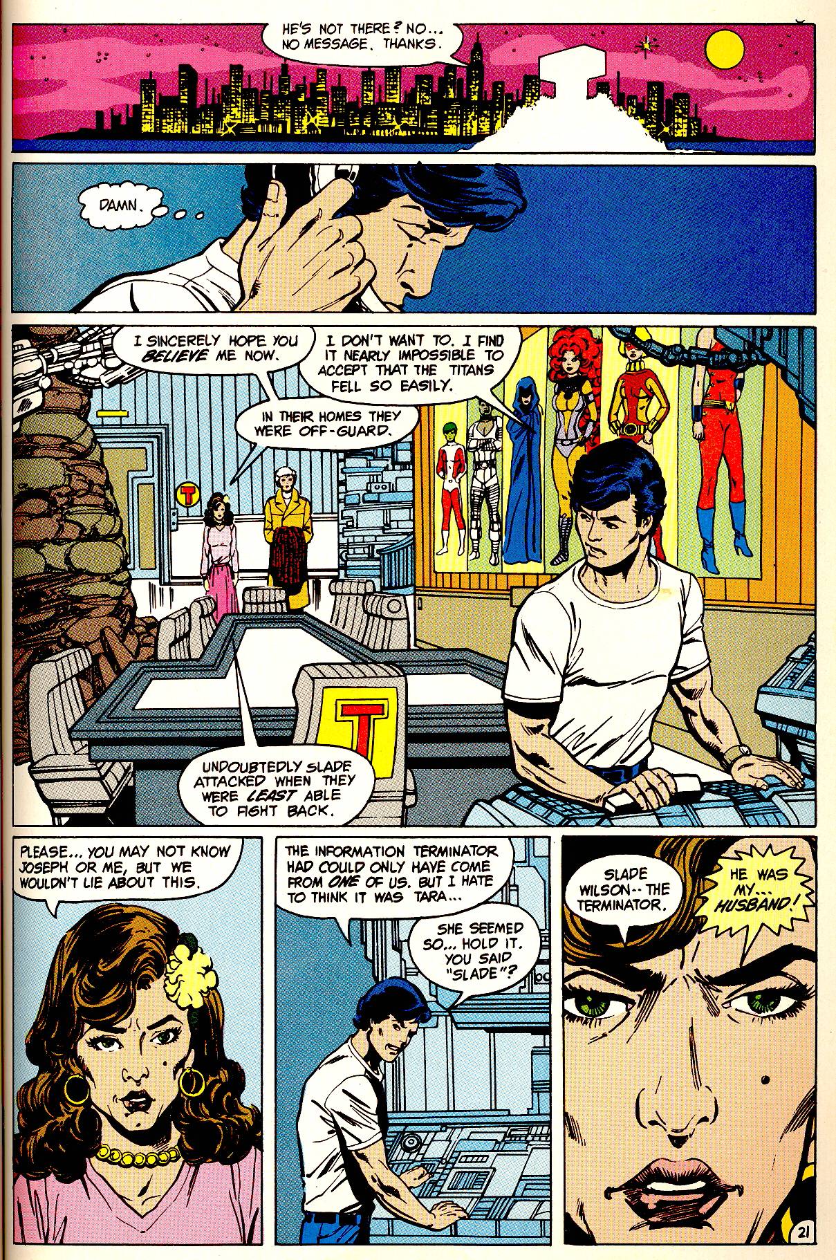 Read online The New Teen Titans: The Judas Contract comic -  Issue # TPB - 118