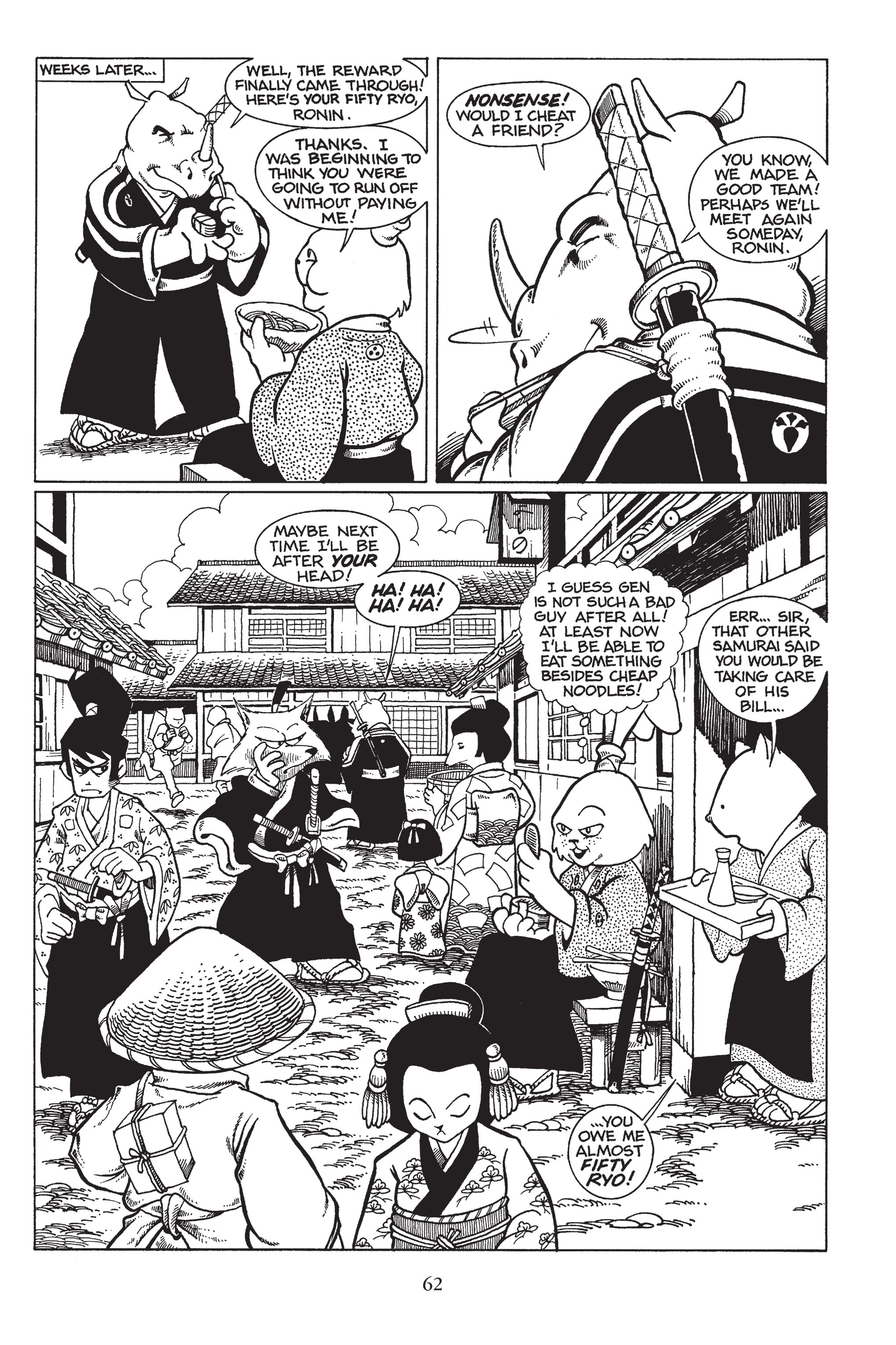 Read online Usagi Yojimbo (1987) comic -  Issue # _TPB 1 - 64