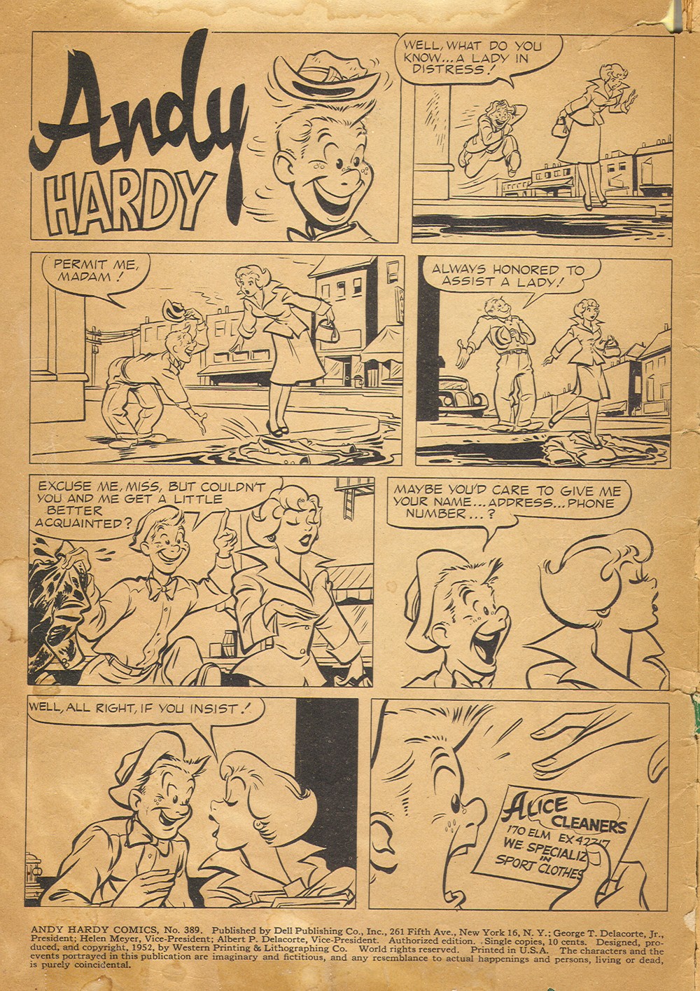 Read online Four Color Comics comic -  Issue #389 - 2