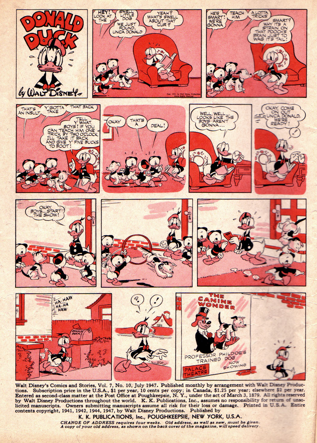 Walt Disney's Comics and Stories issue 82 - Page 2
