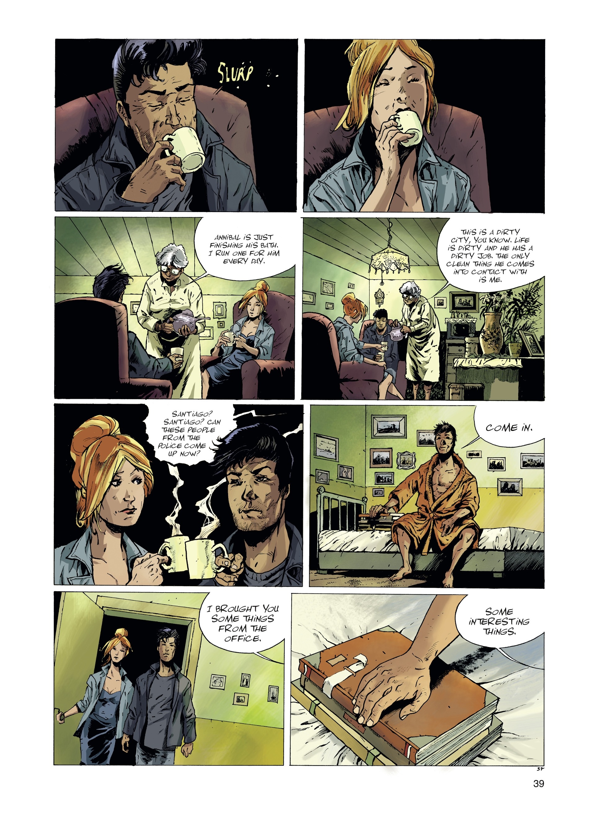 Read online Interpol comic -  Issue #1 - 39