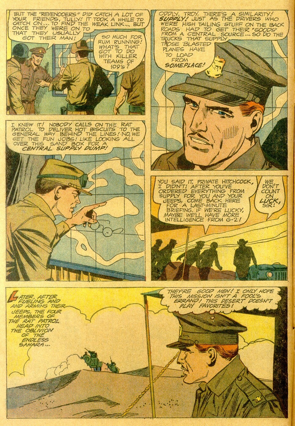 Read online The Rat Patrol comic -  Issue #1 - 6