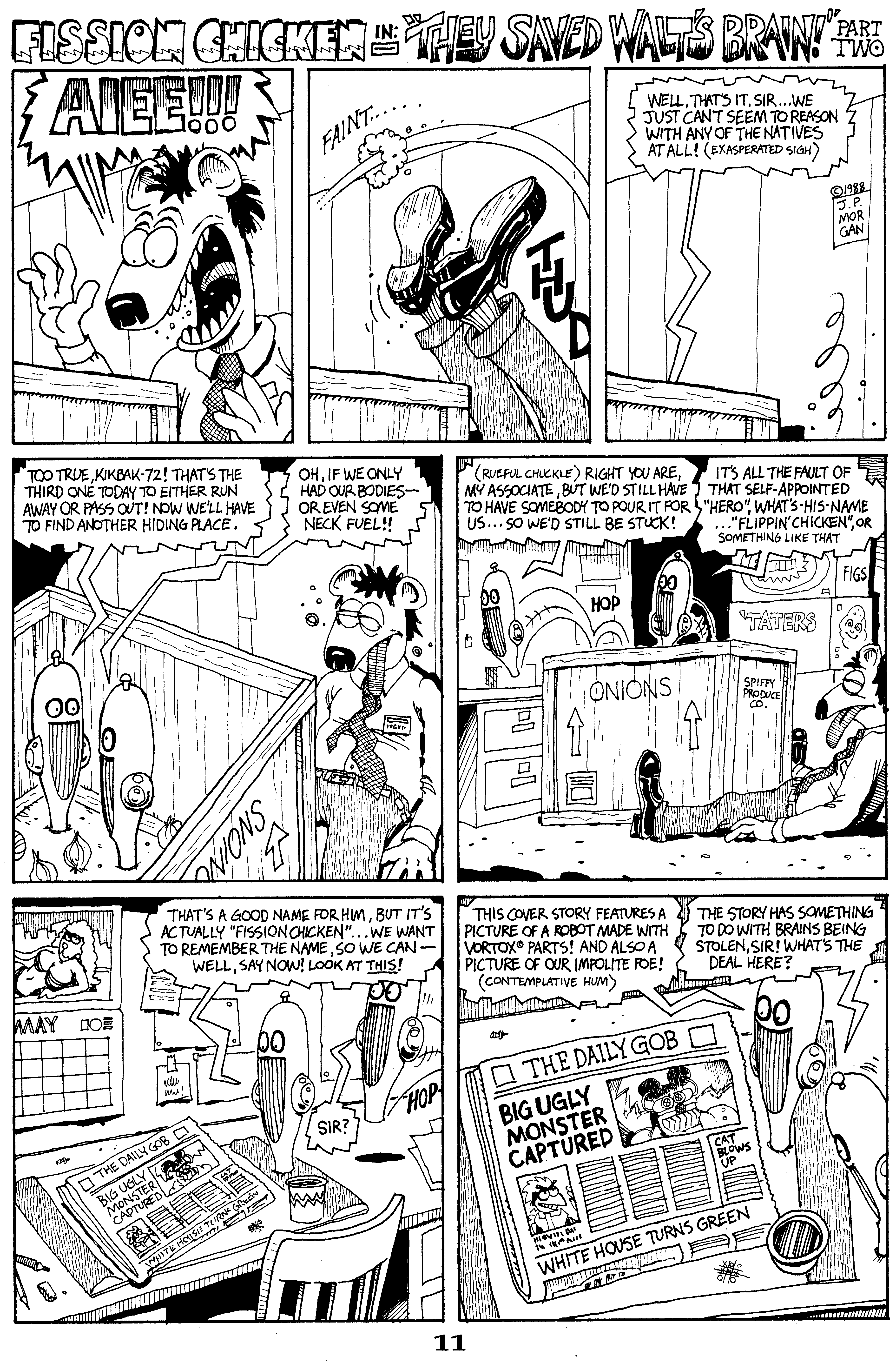 Read online Critters comic -  Issue #28 - 13