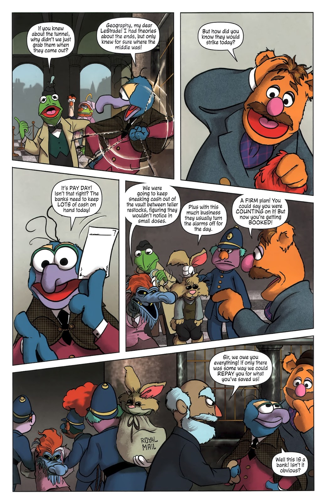 Muppet Sherlock Holmes issue 3 - Page 21