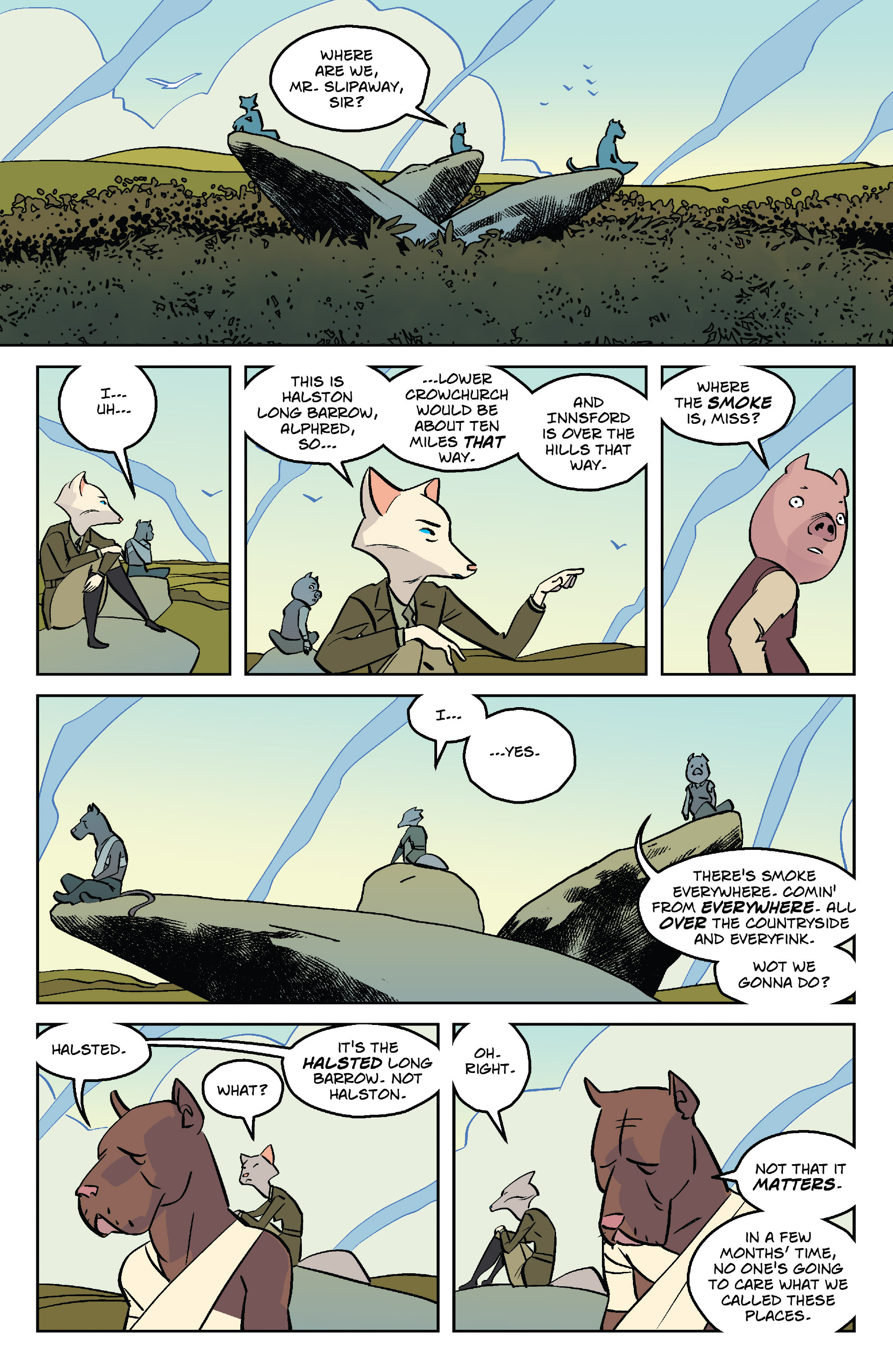 Read online Wild's End: Journey's End comic -  Issue # TPB (Part 1) - 35