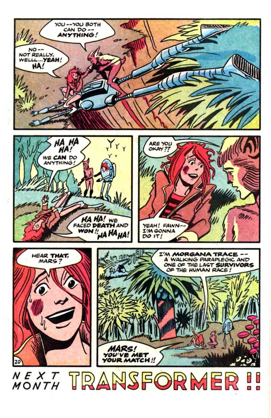 Read online Mars comic -  Issue #2 - 21