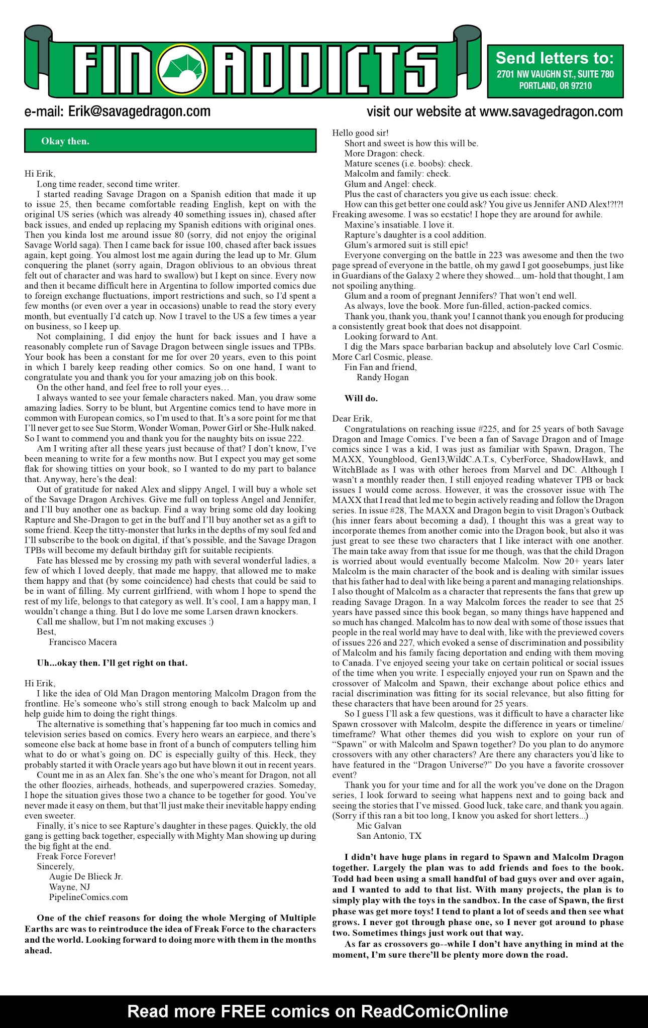 Read online The Savage Dragon (1993) comic -  Issue #226 - 23