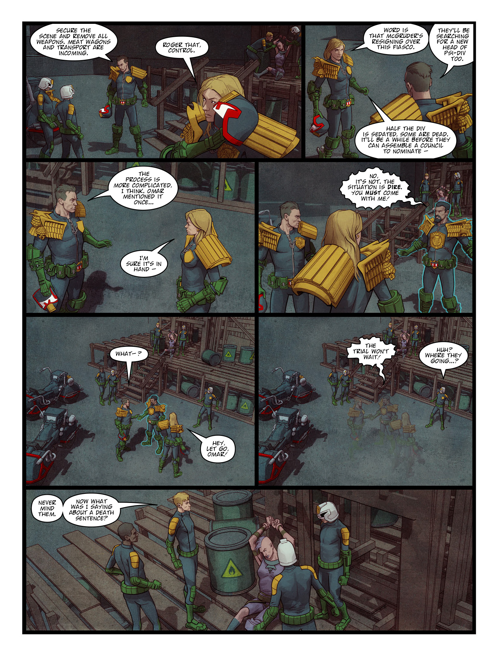 Read online Judge Dredd Megazine (Vol. 5) comic -  Issue #445 - 50