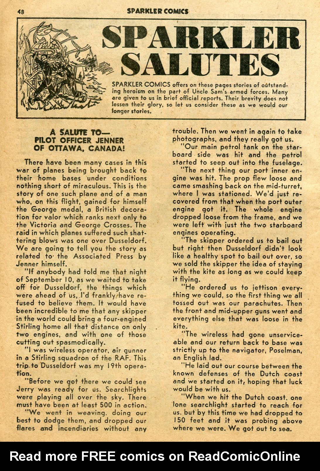 Read online Sparkler Comics comic -  Issue #23 - 46