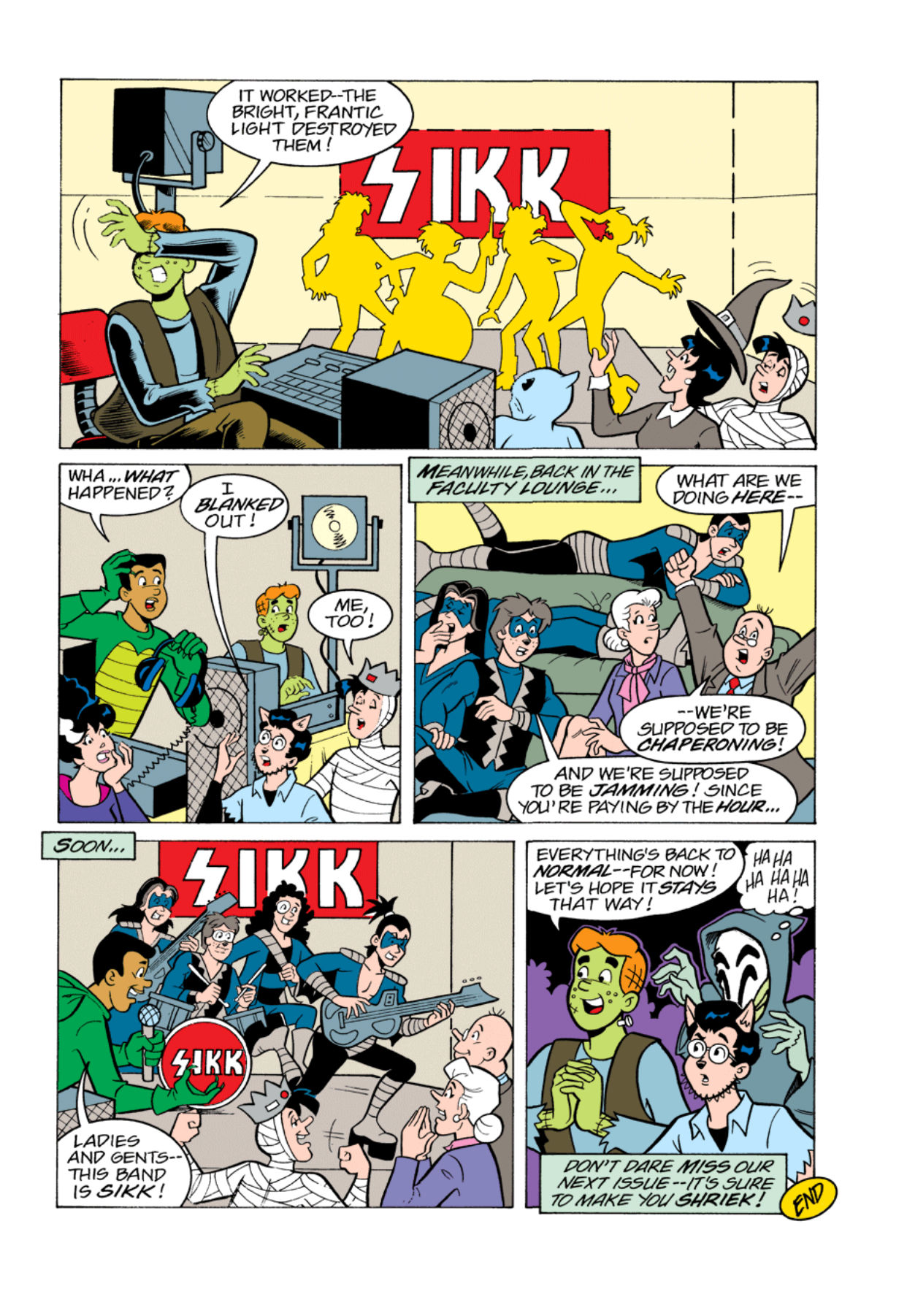 Read online Archie's Weird Mysteries comic -  Issue #1 - 22