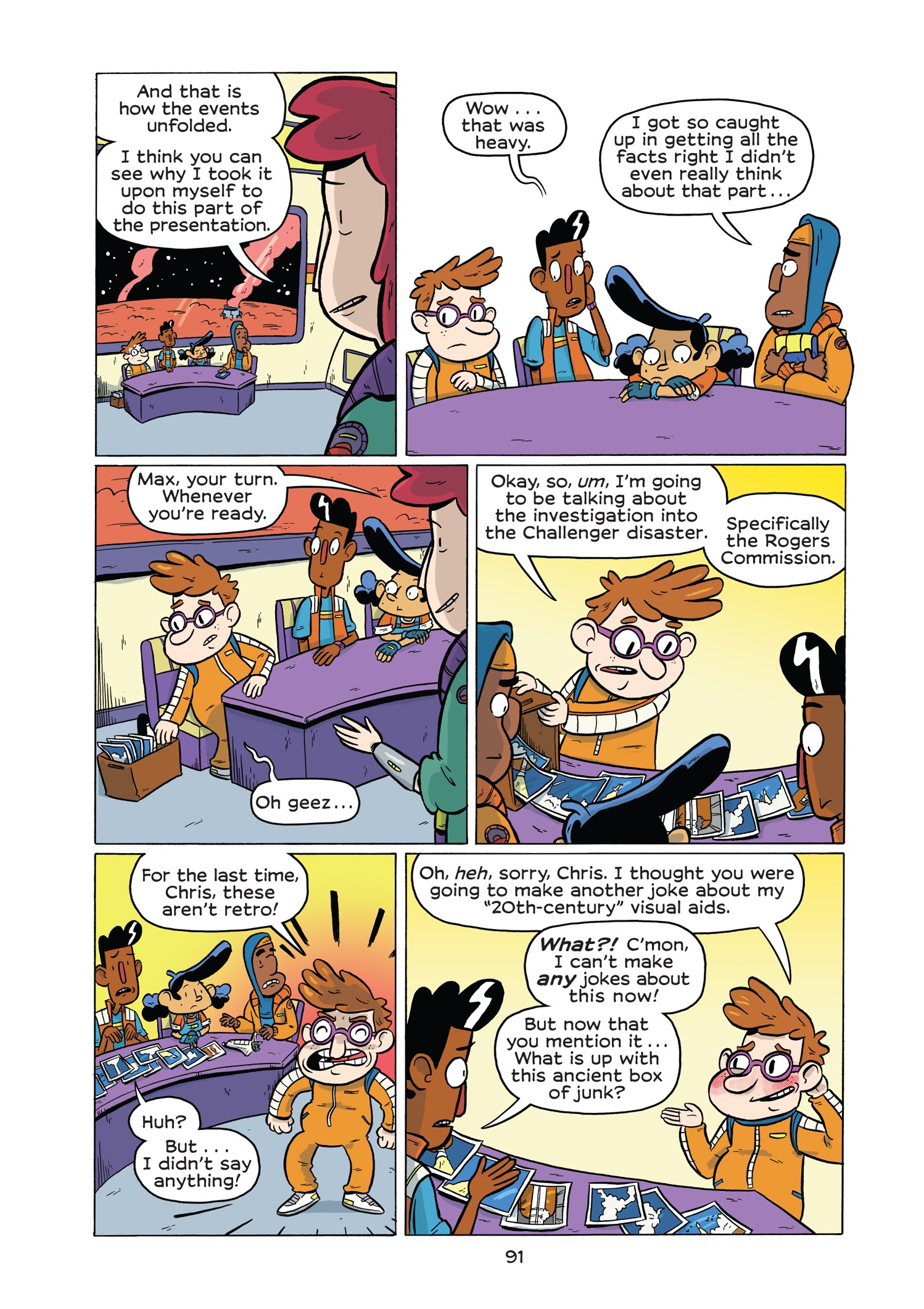 Read online History Comics comic -  Issue # The Challenger Disaster: Tragedy in the Skies - 96