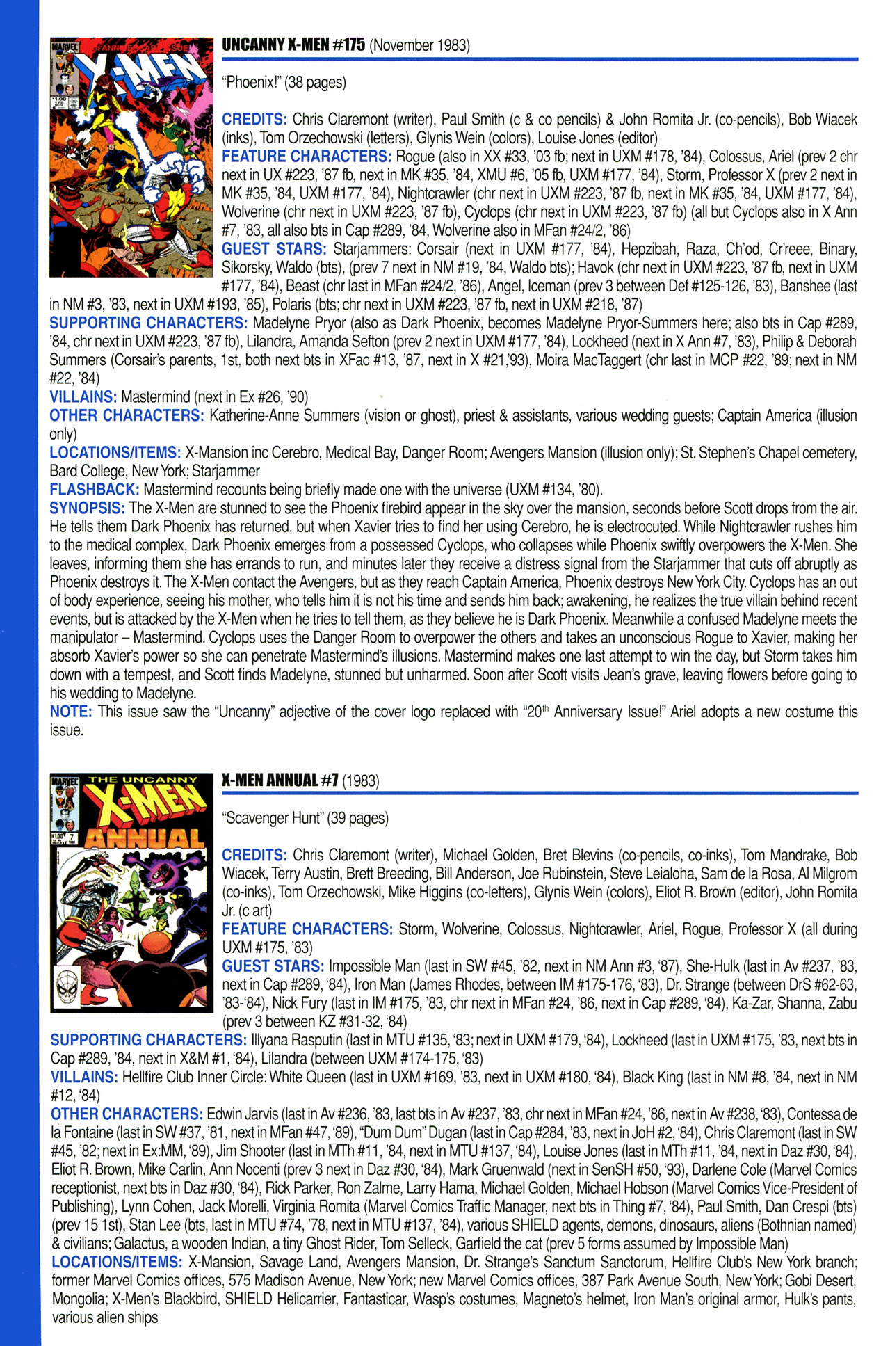 Read online Official Index to the Marvel Universe comic -  Issue #4 - 58