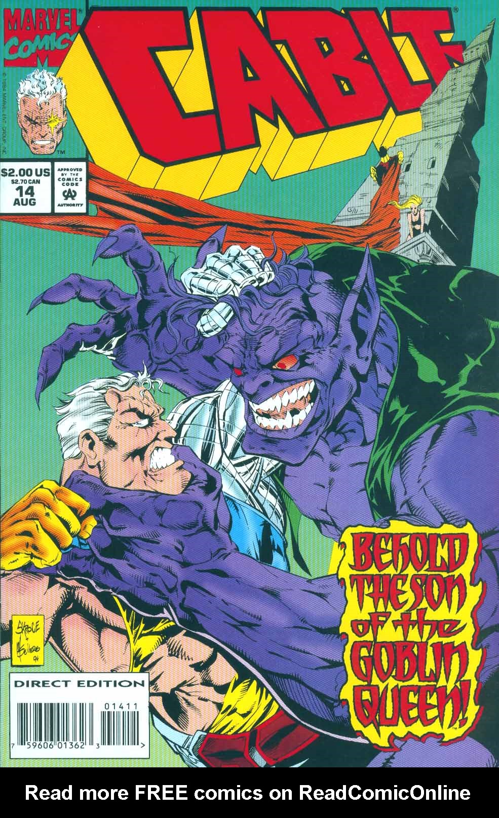 Read online Cable (1993) comic -  Issue #14 - 1