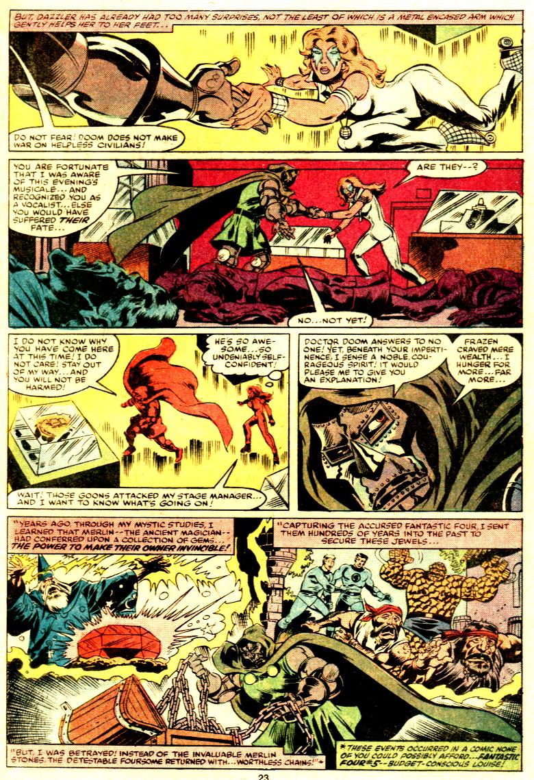 Read online Dazzler (1981) comic -  Issue #3 - 19