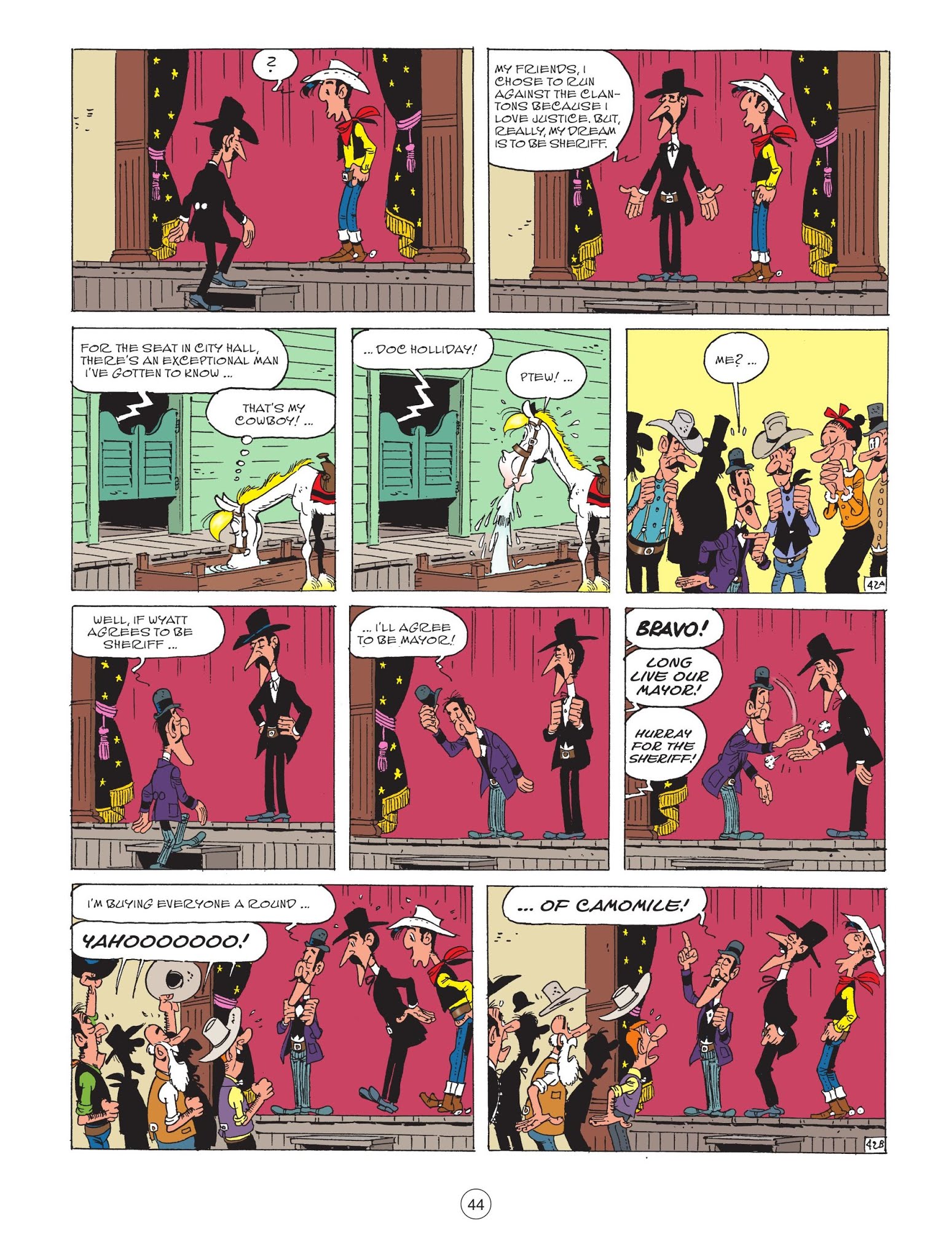 Read online A Lucky Luke Adventure comic -  Issue #70 - 46