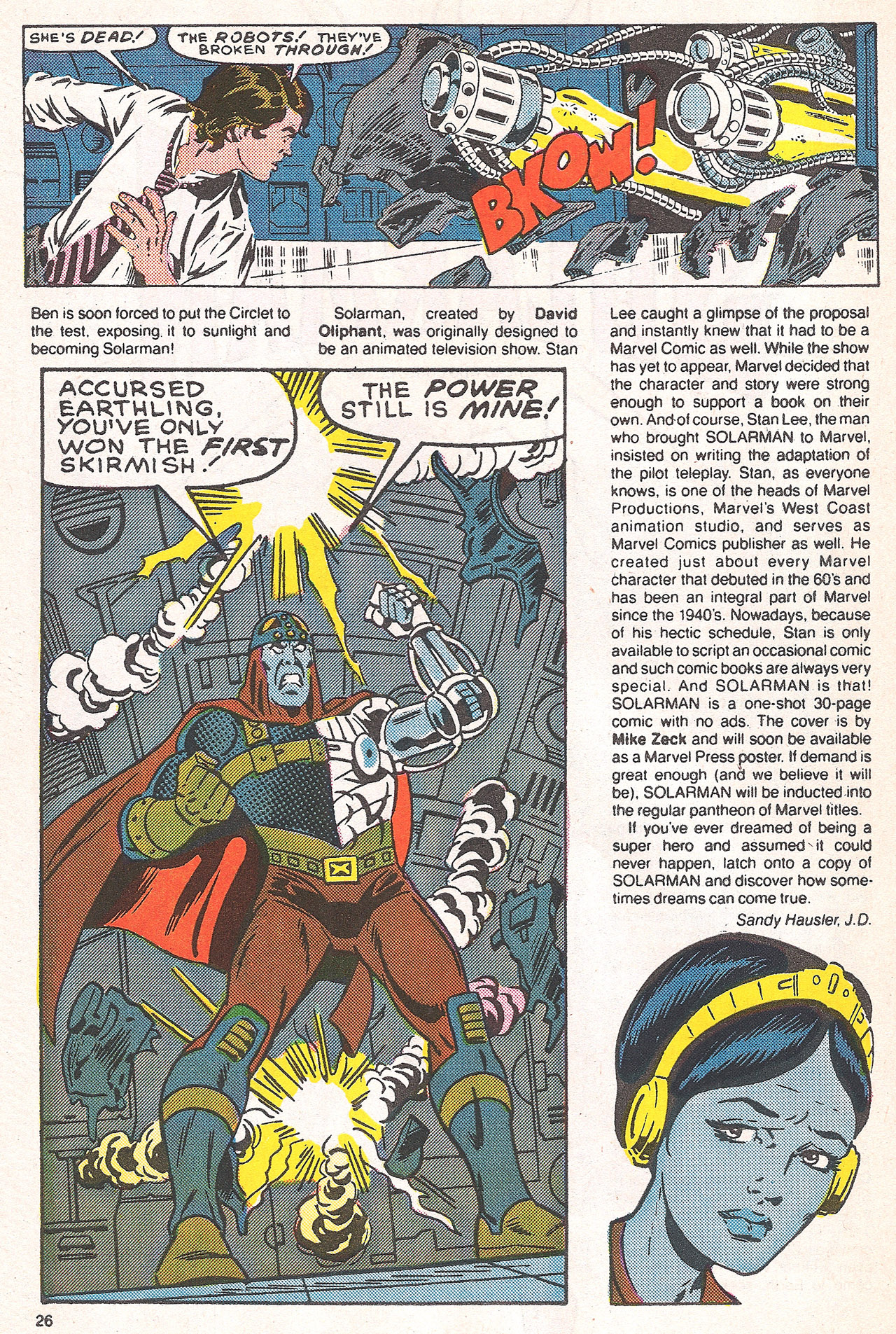 Read online Marvel Age comic -  Issue #70 - 27