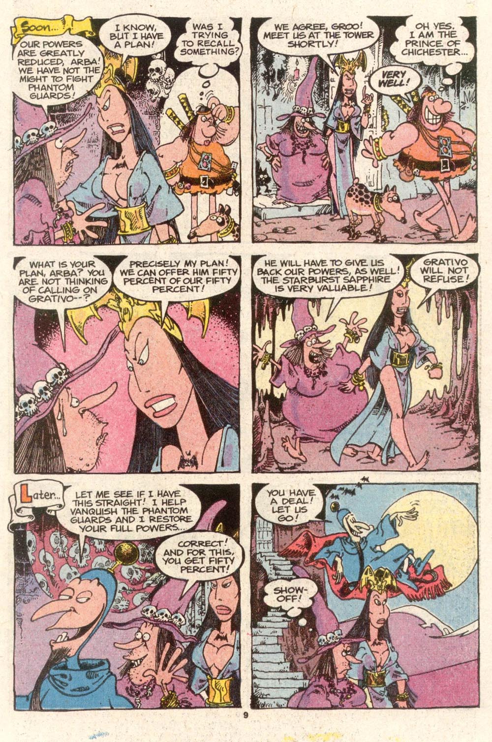 Read online Sergio Aragonés Groo the Wanderer comic -  Issue #47 - 9