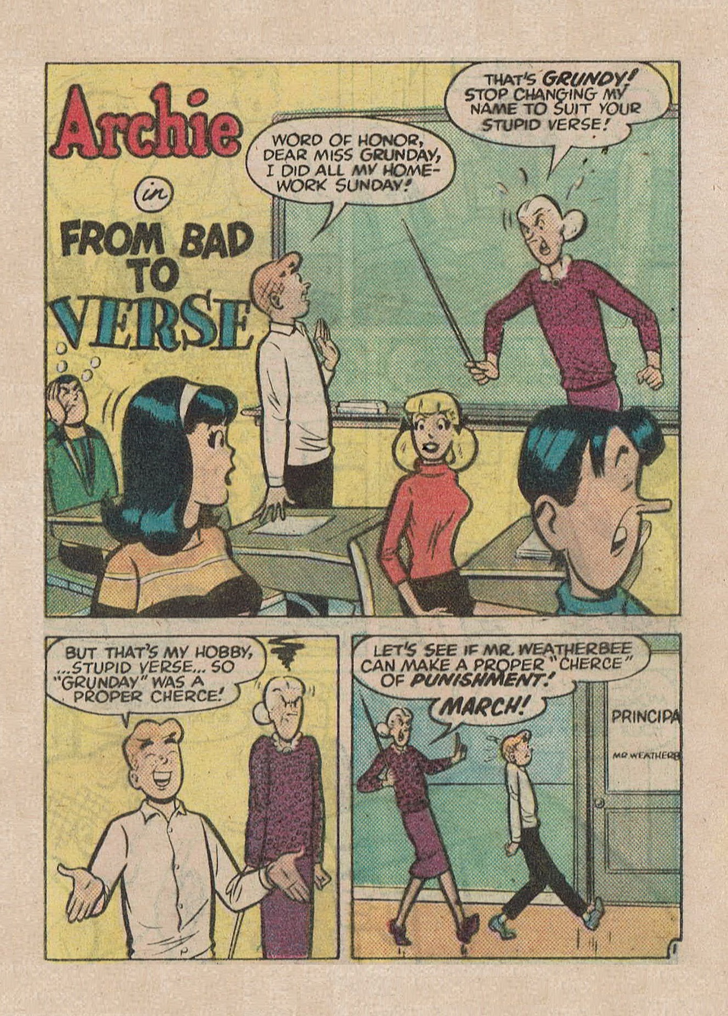 Read online Archie's Double Digest Magazine comic -  Issue #28 - 185
