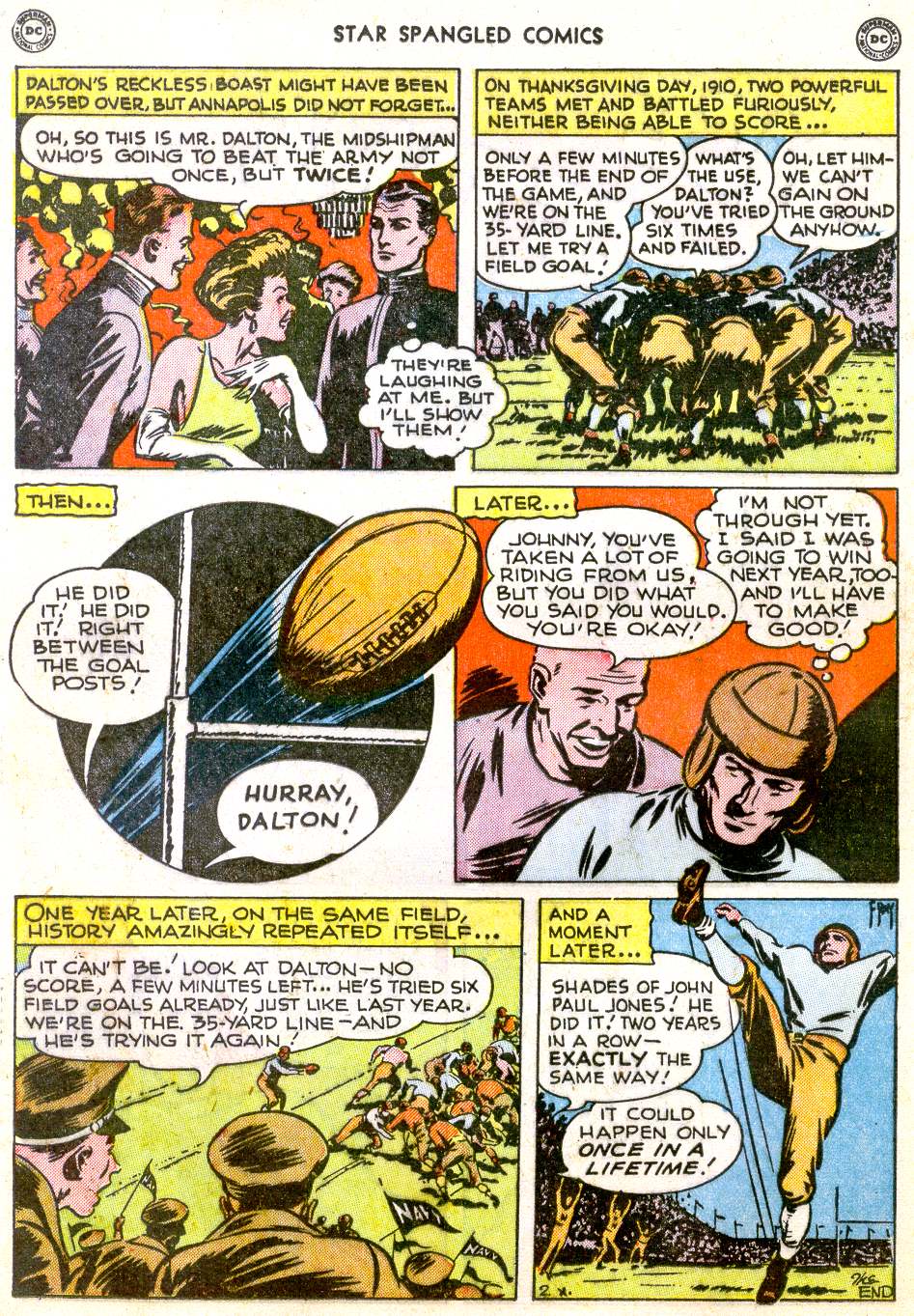 Read online Star Spangled Comics comic -  Issue #110 - 36