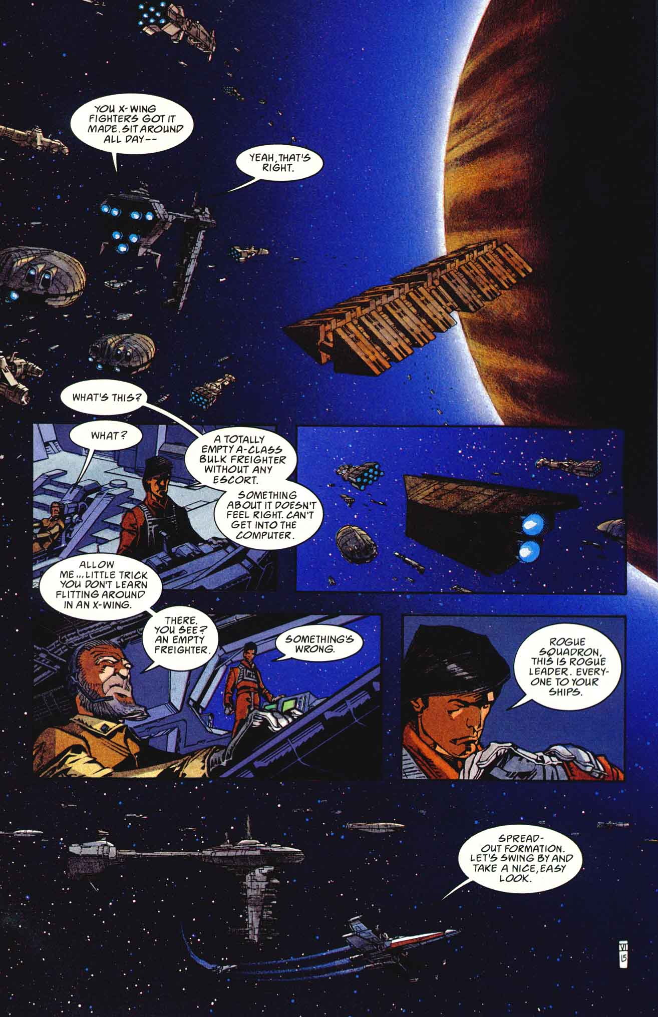 Read online Star Wars: Heir to the Empire comic -  Issue #6 - 16