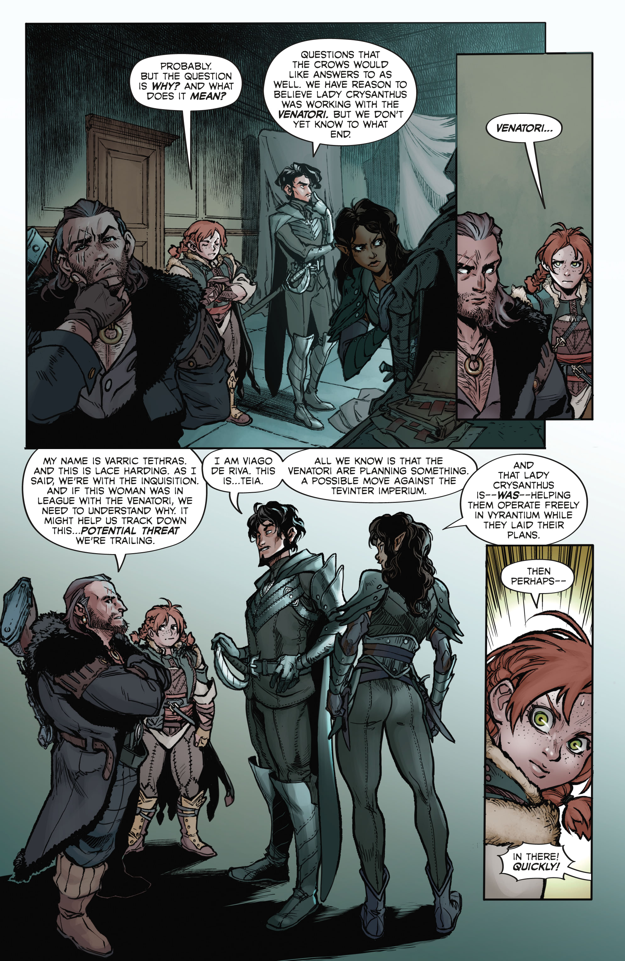 Read online Dragon Age: The Missing comic -  Issue #2 - 11