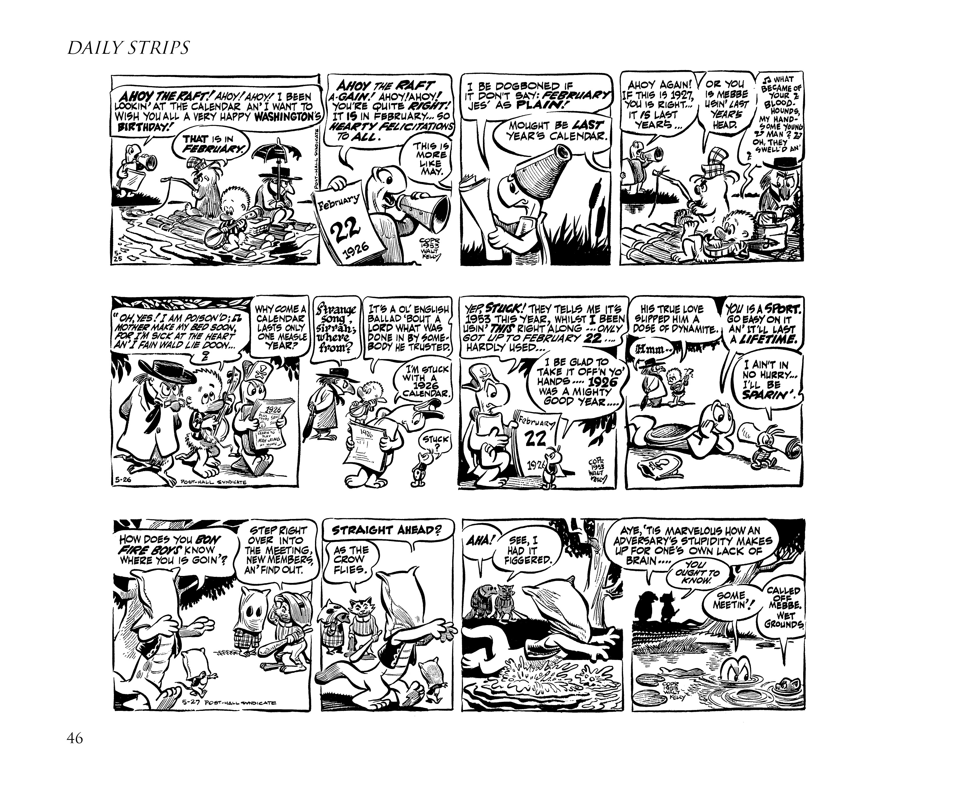 Read online Pogo by Walt Kelly: The Complete Syndicated Comic Strips comic -  Issue # TPB 3 (Part 1) - 58