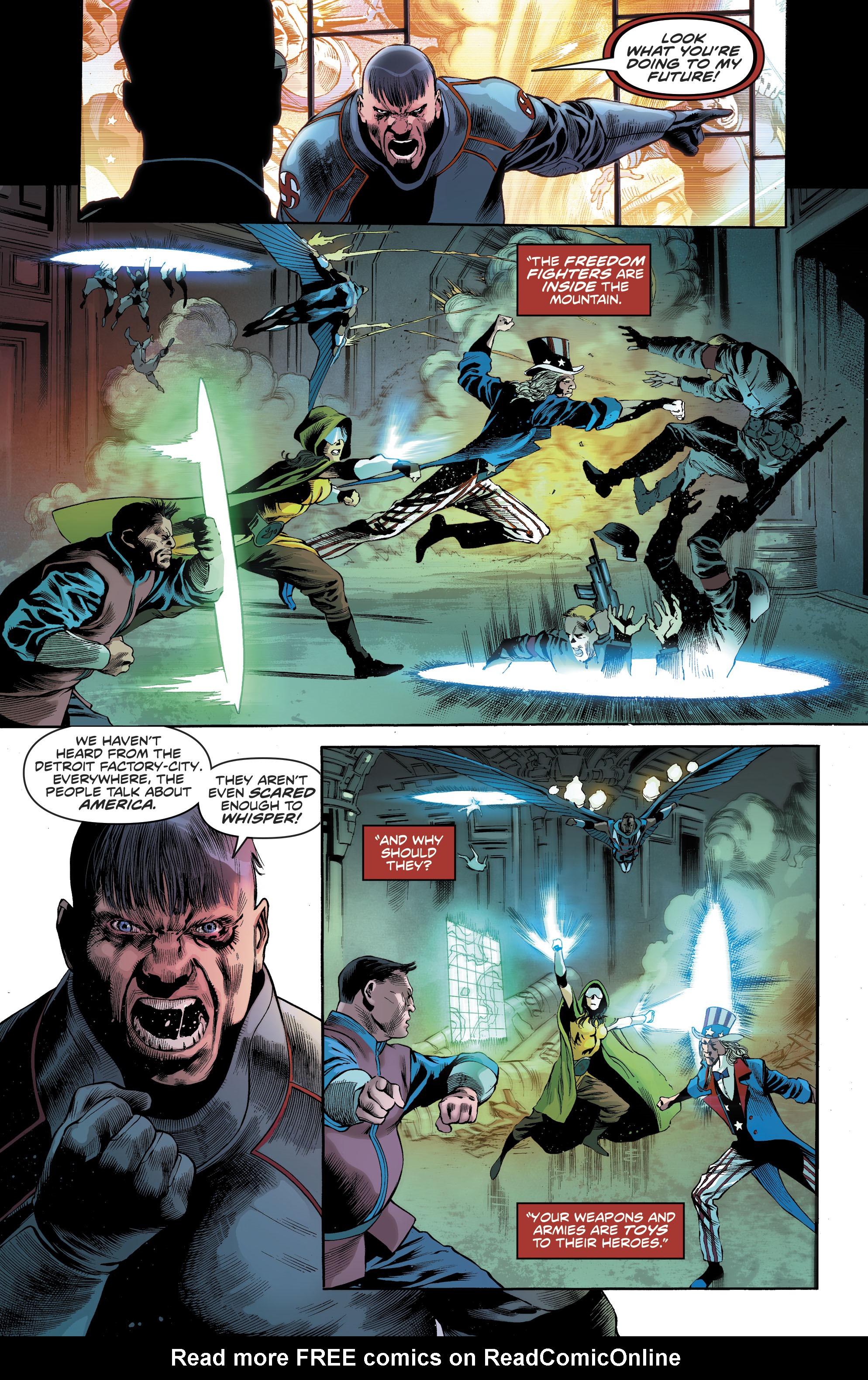 Read online Freedom Fighters (2019) comic -  Issue #10 - 17