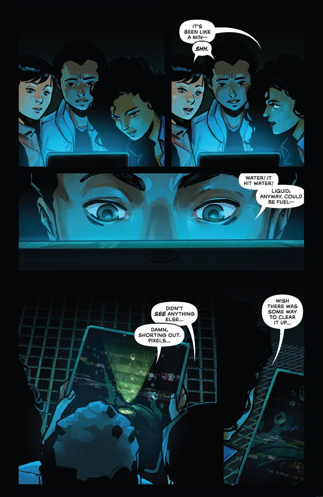 Read online Outpost Zero comic -  Issue #7 - 16